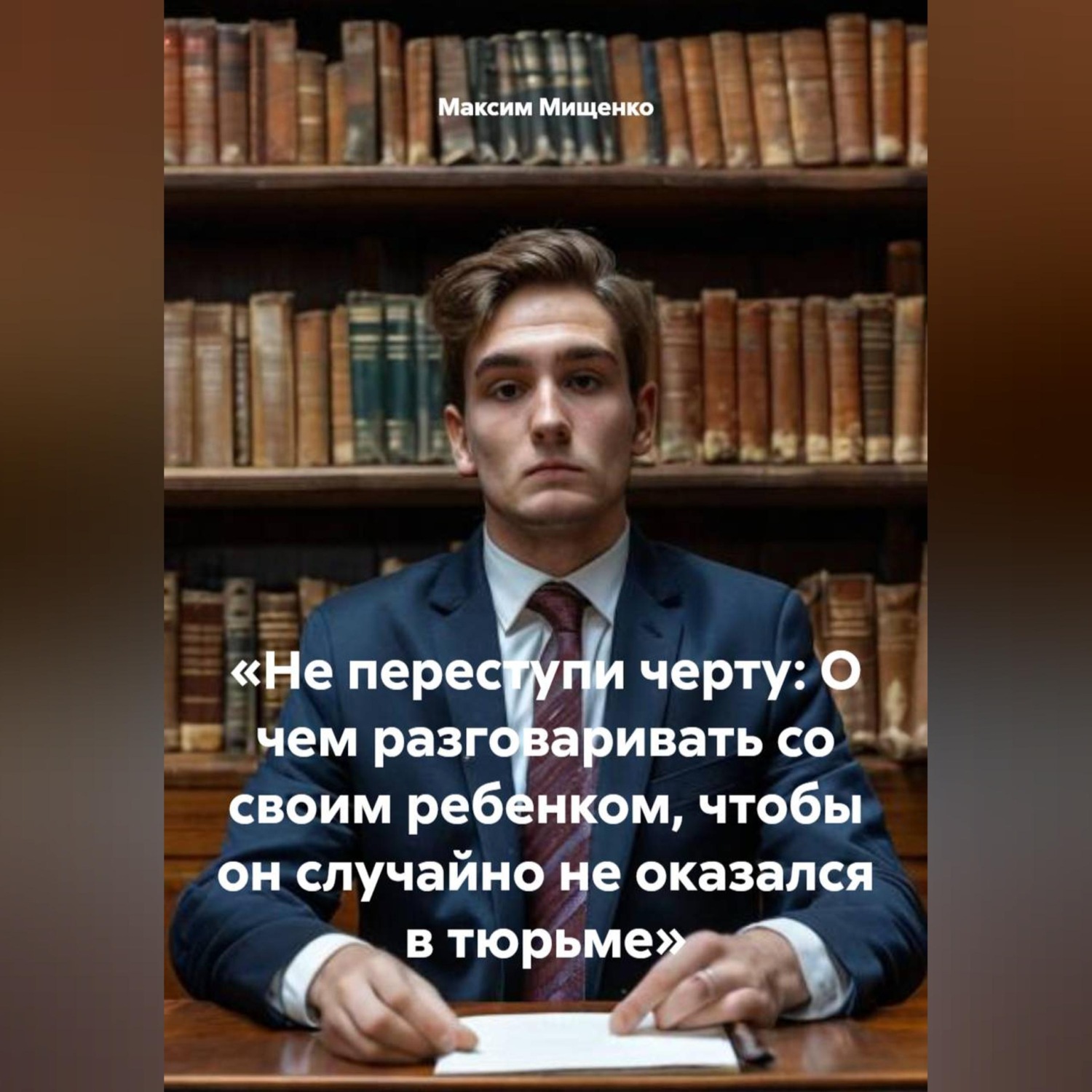 Обложка книги ««Не переступи черту: О чем разговаривать со своим ребенком, чтобы он случайно не оказался в тюрьме»»
