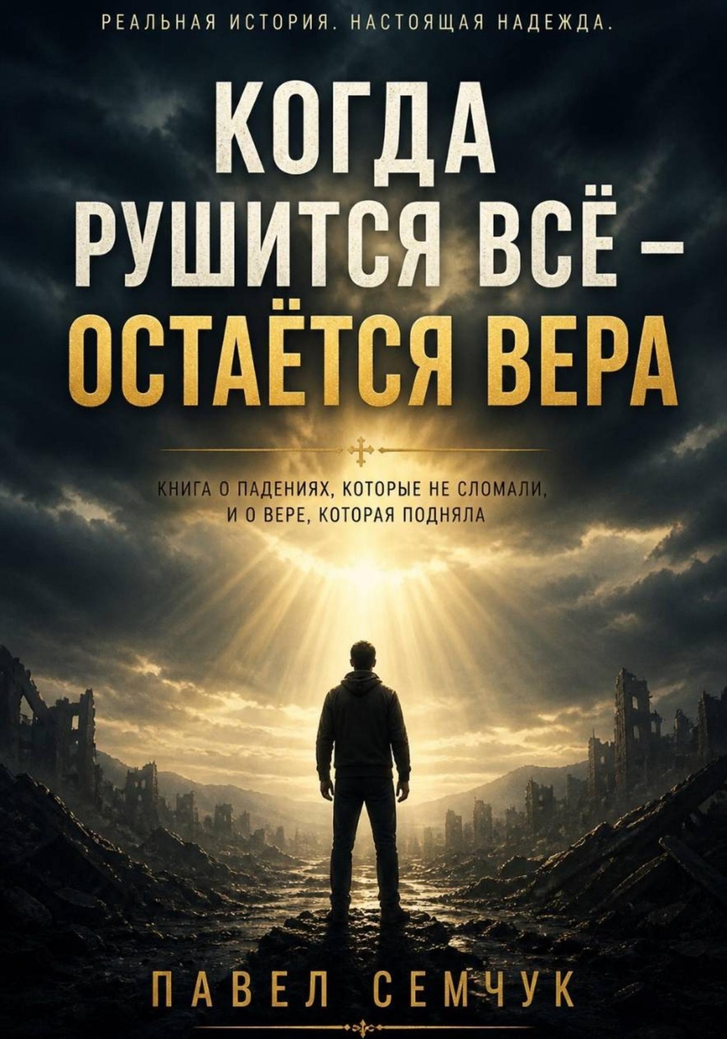 Обложка книги «Когда рушится всё - остаётся вера»