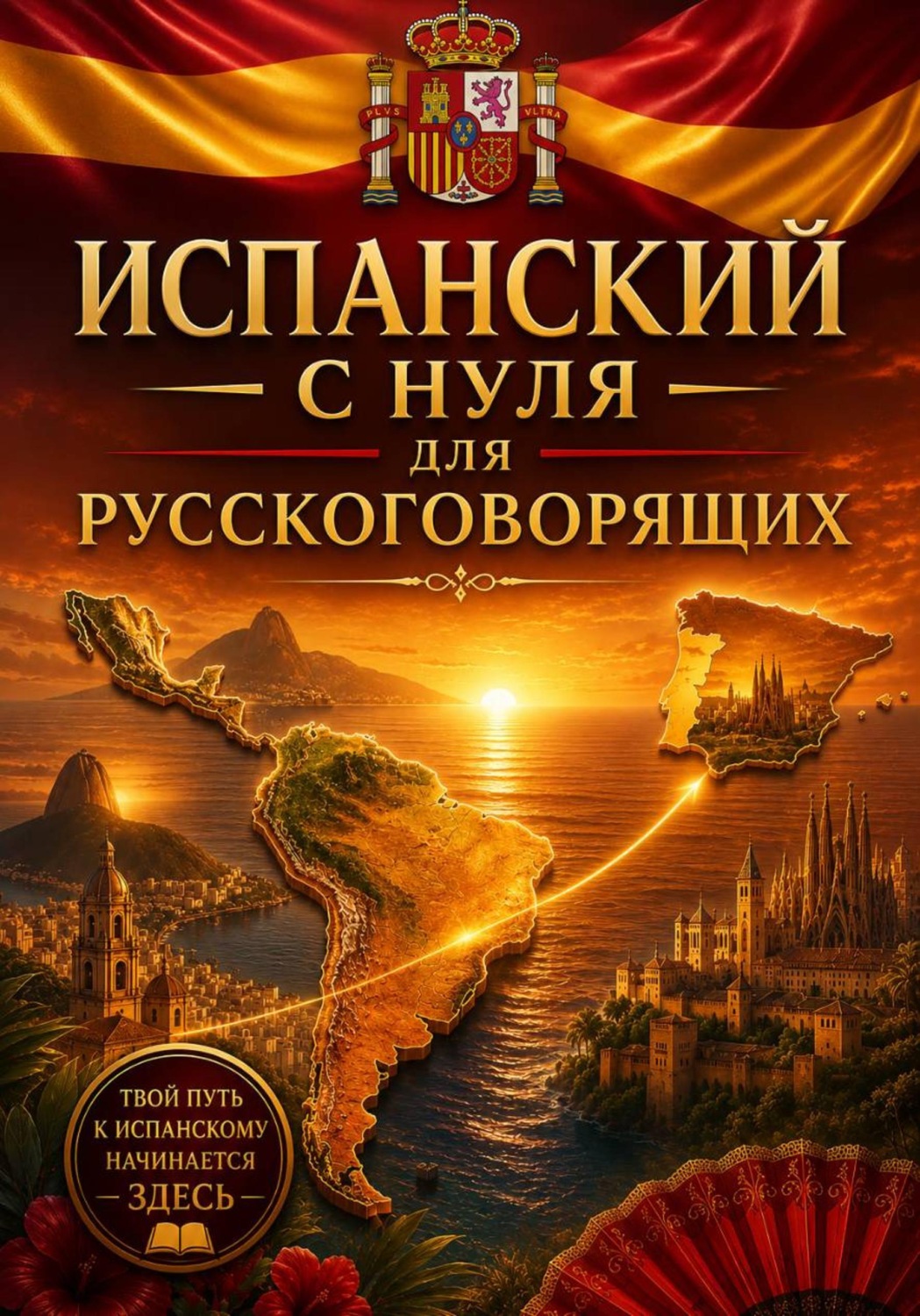 Обложка книги «Испанский с нуля для русскоговорящих»