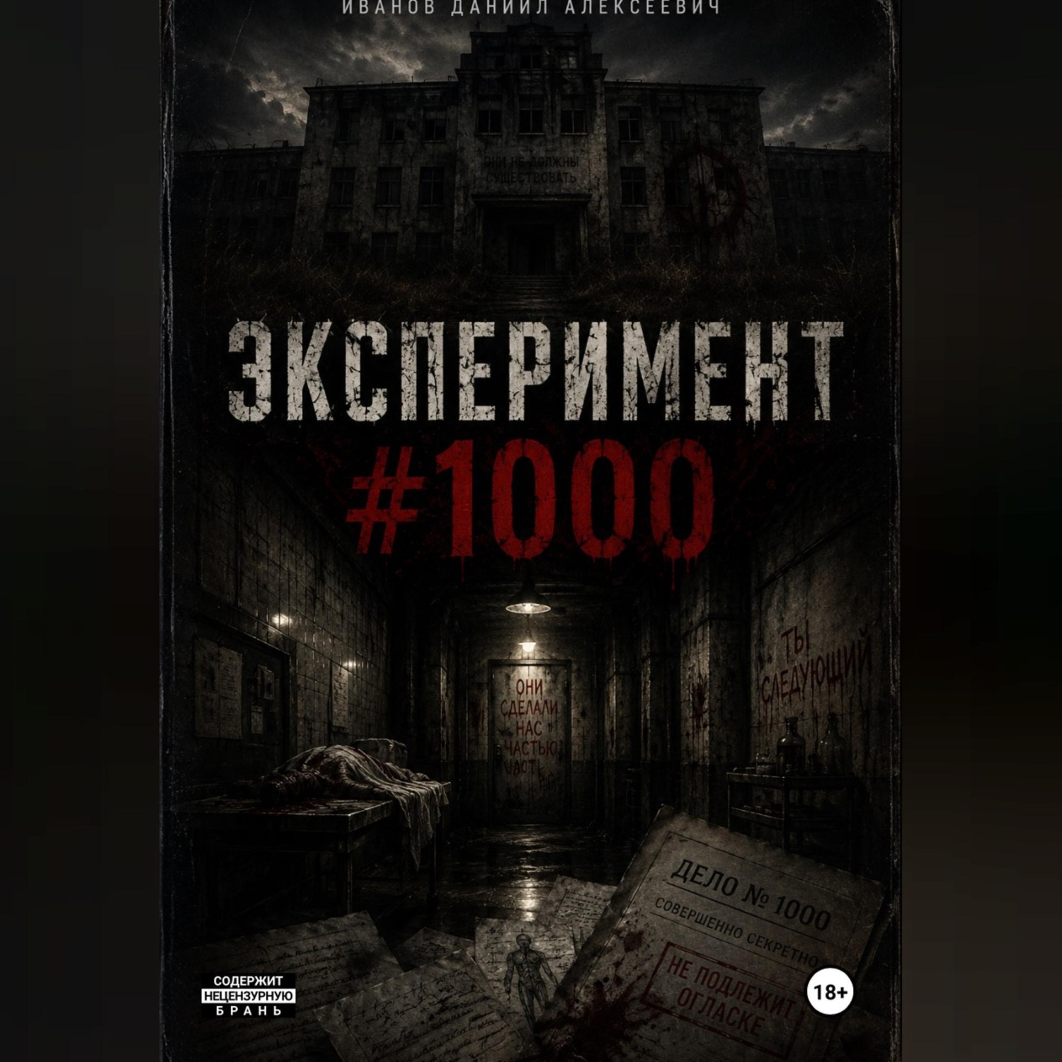 Обложка книги «Эксперимент #1000»