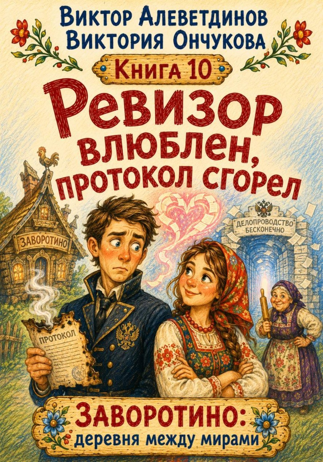 Обложка книги «Ревизор влюблен, протокол сгорел»