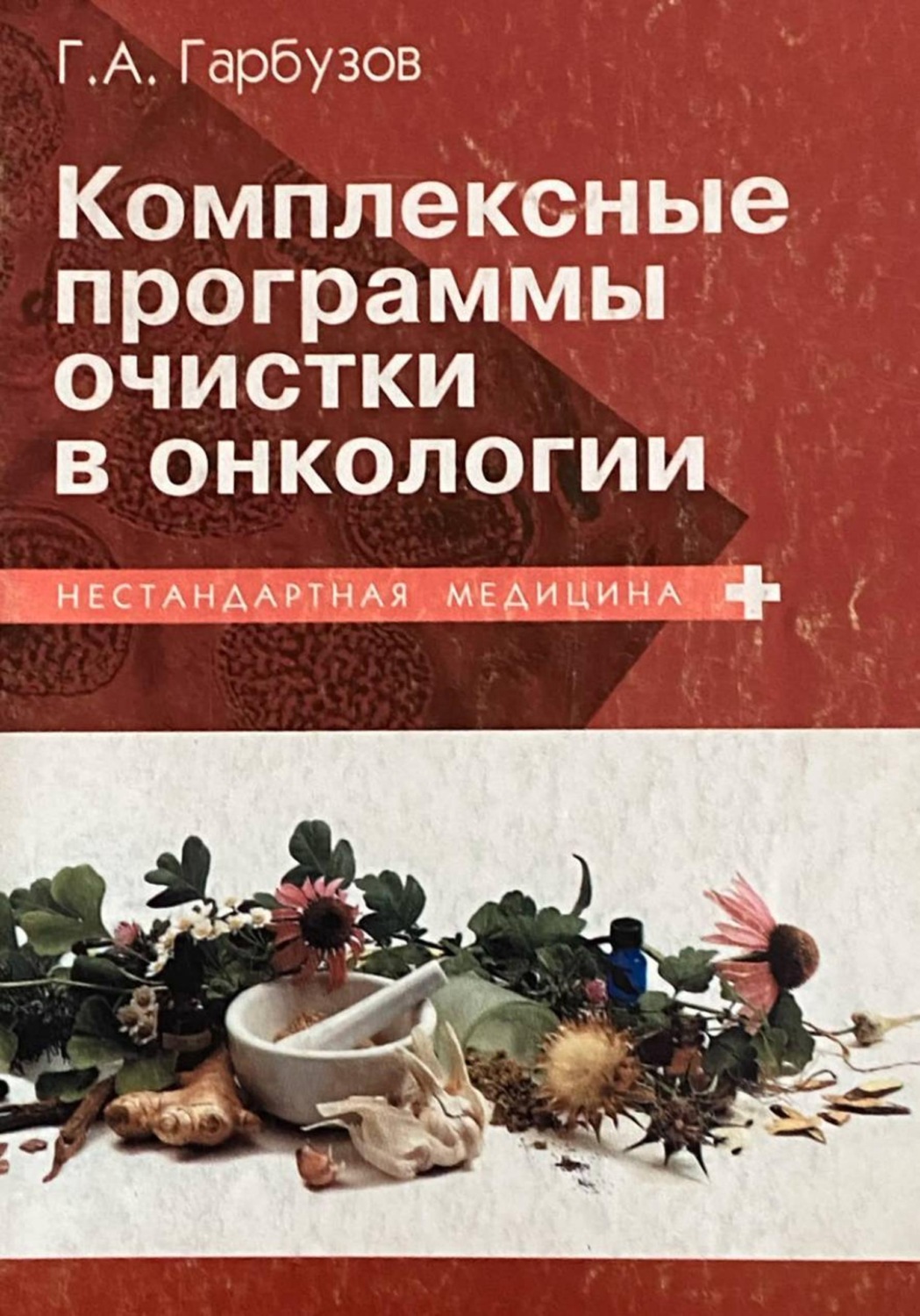 Обложка книги «Комплексные программы очистки в онкологии»
