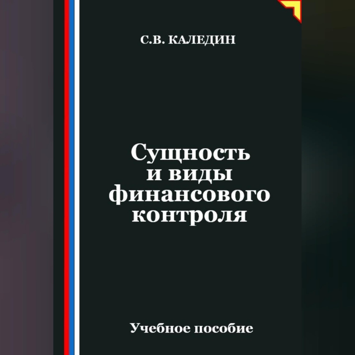 Обложка книги «Сущность и виды финансового контроля»