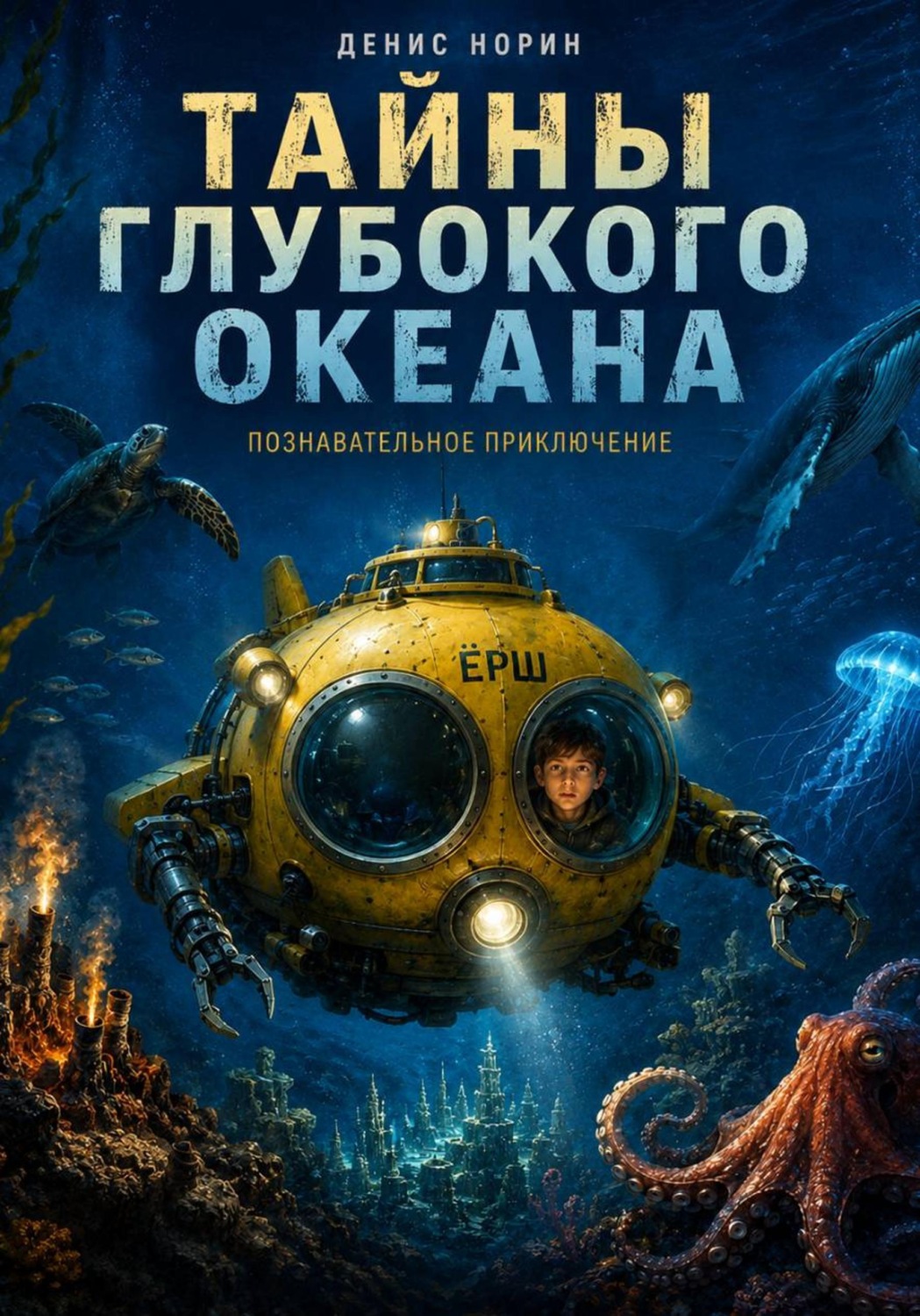 Обложка книги «Тайны глубокого океана»