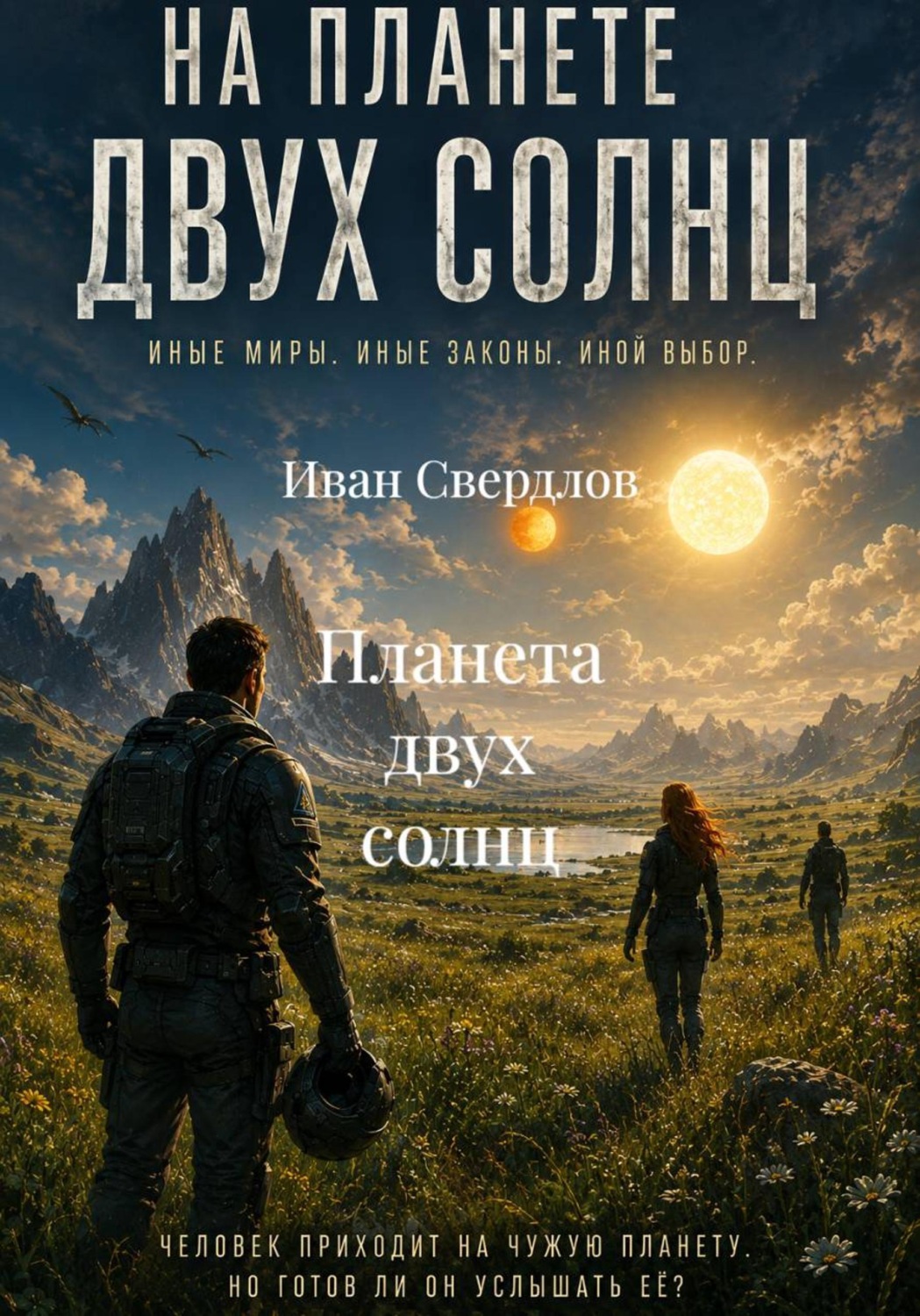 Обложка книги «Планета двух солнц»