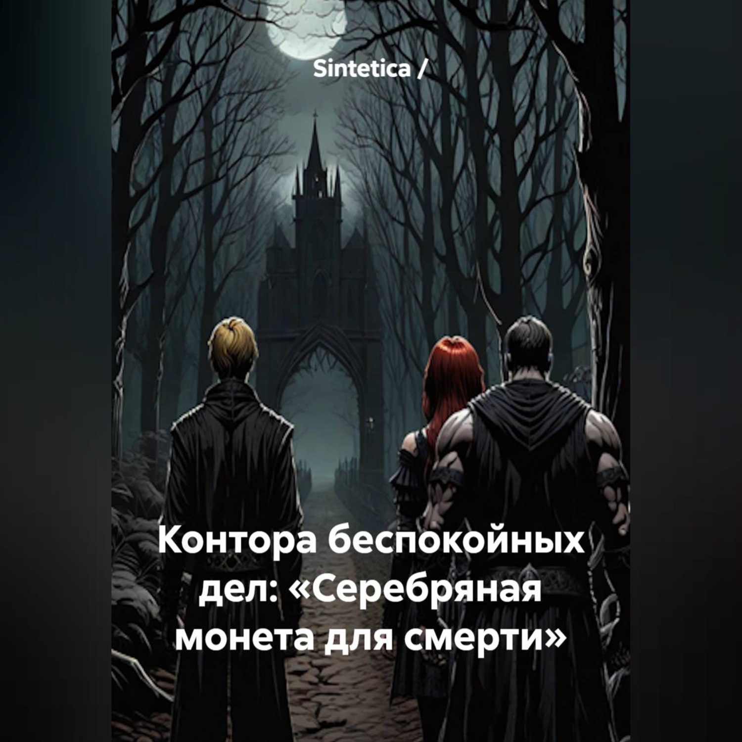Обложка книги «Контора беспокойных дел: «Серебряная монета для смерти»»