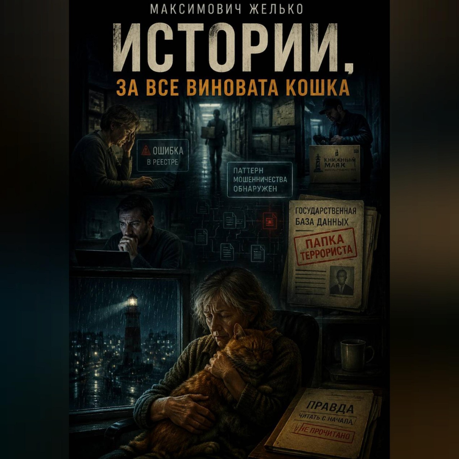 Обложка книги «Истории, За все виновата кошка»