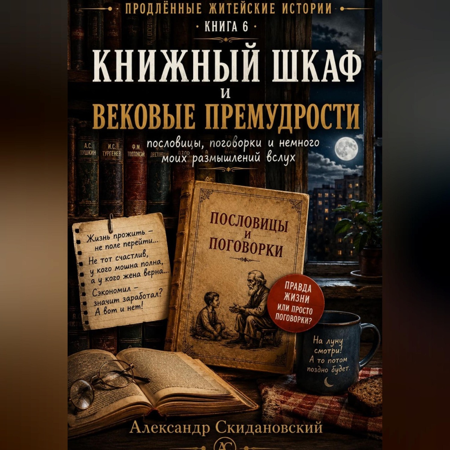 Обложка книги «Книжный шкаф и вековые премудрости»
