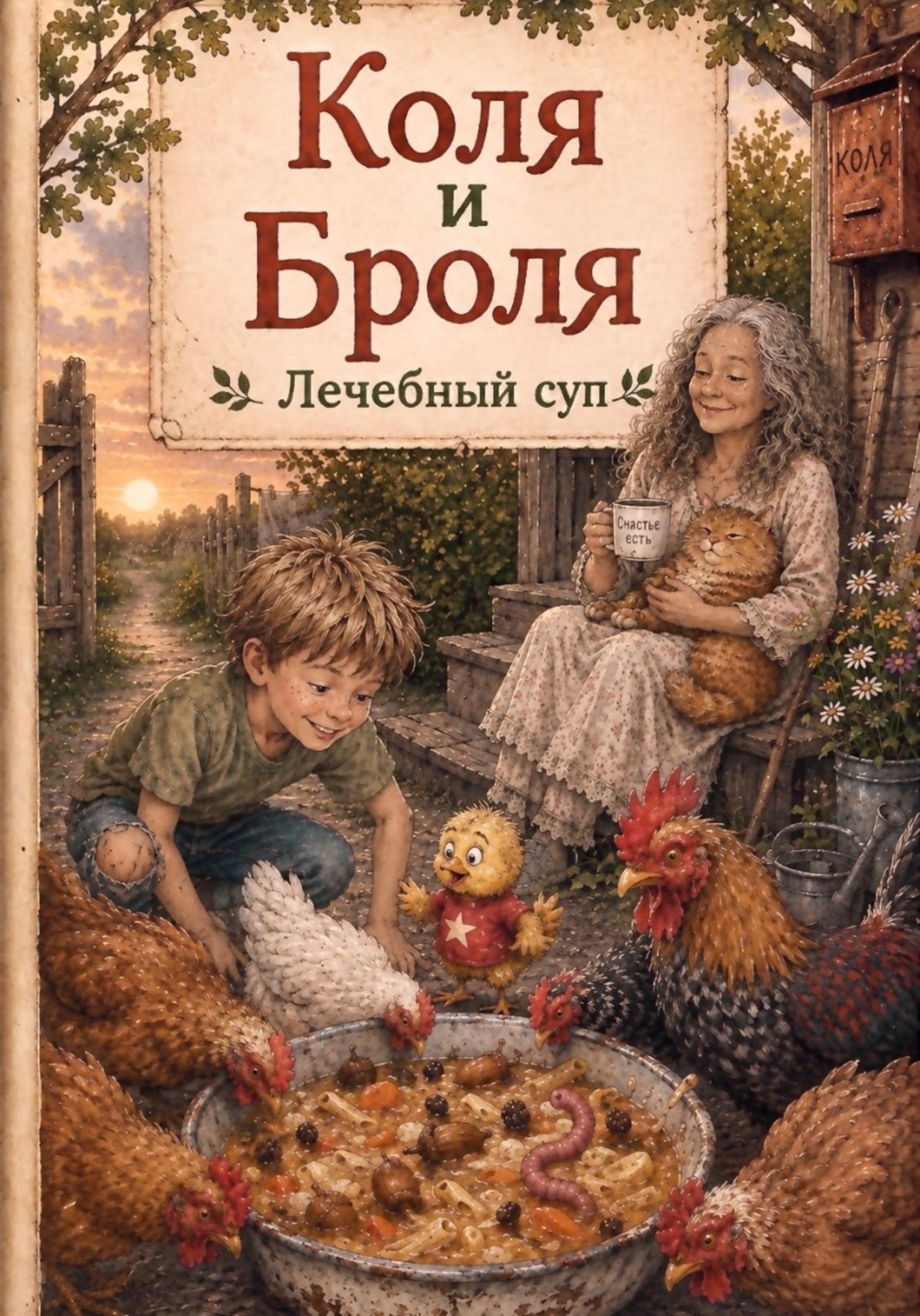Обложка книги «Коля и Броля. Лечебный суп»