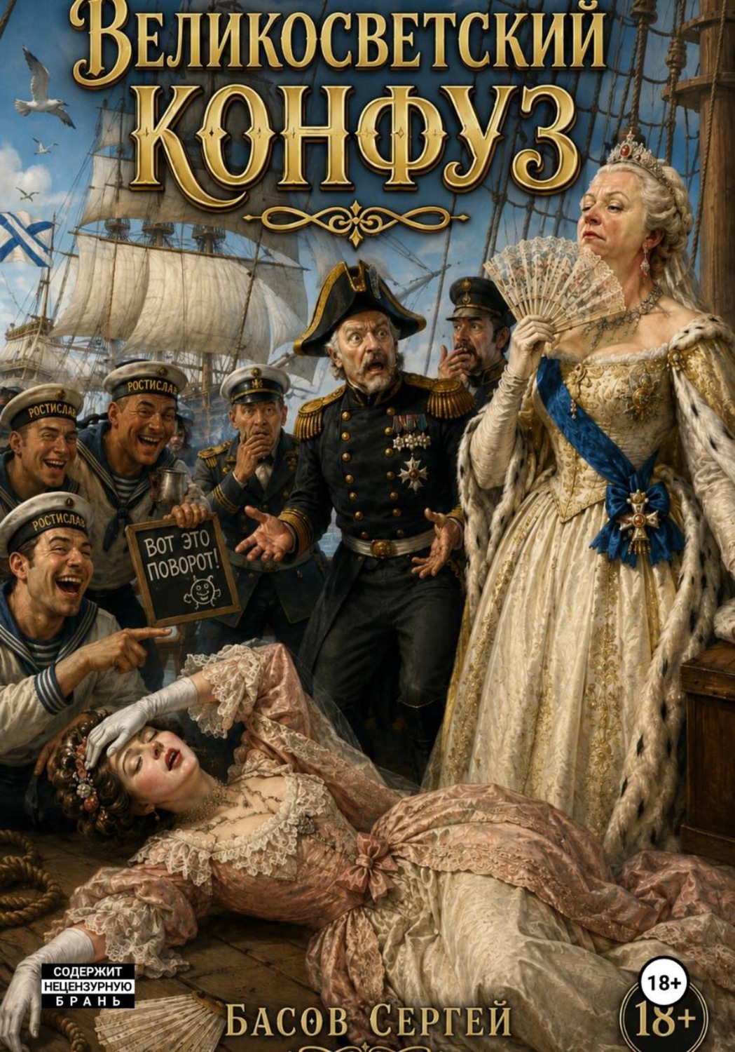 Обложка книги «Великосветский конфуз»