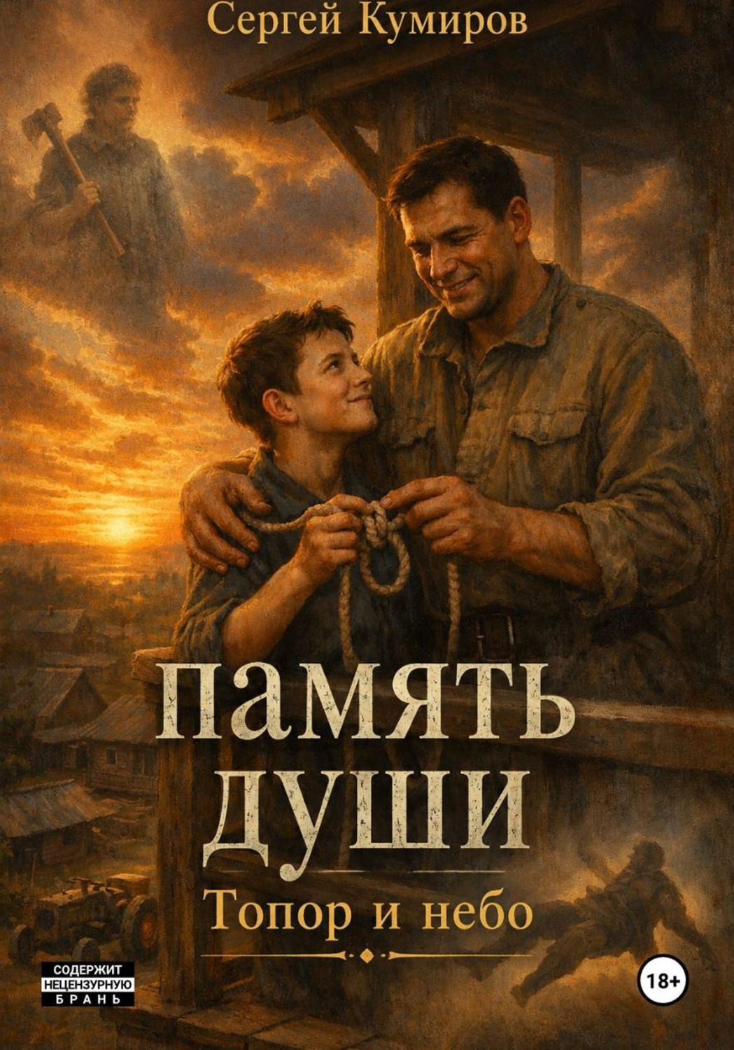 Обложка книги «Память души. Топор и небо»