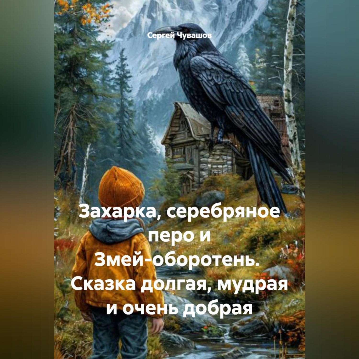 Обложка книги «Захарка, серебряное перо и Змей-оборотень. Сказка долгая, мудрая и очень добрая»