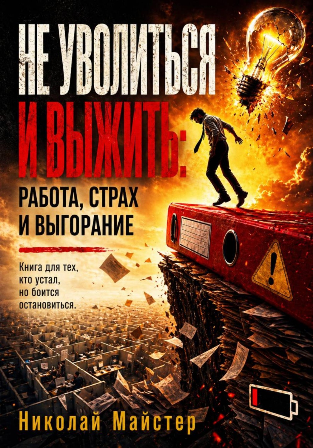 Обложка книги «Не уволиться и выжить: работа, страх и выгорание»