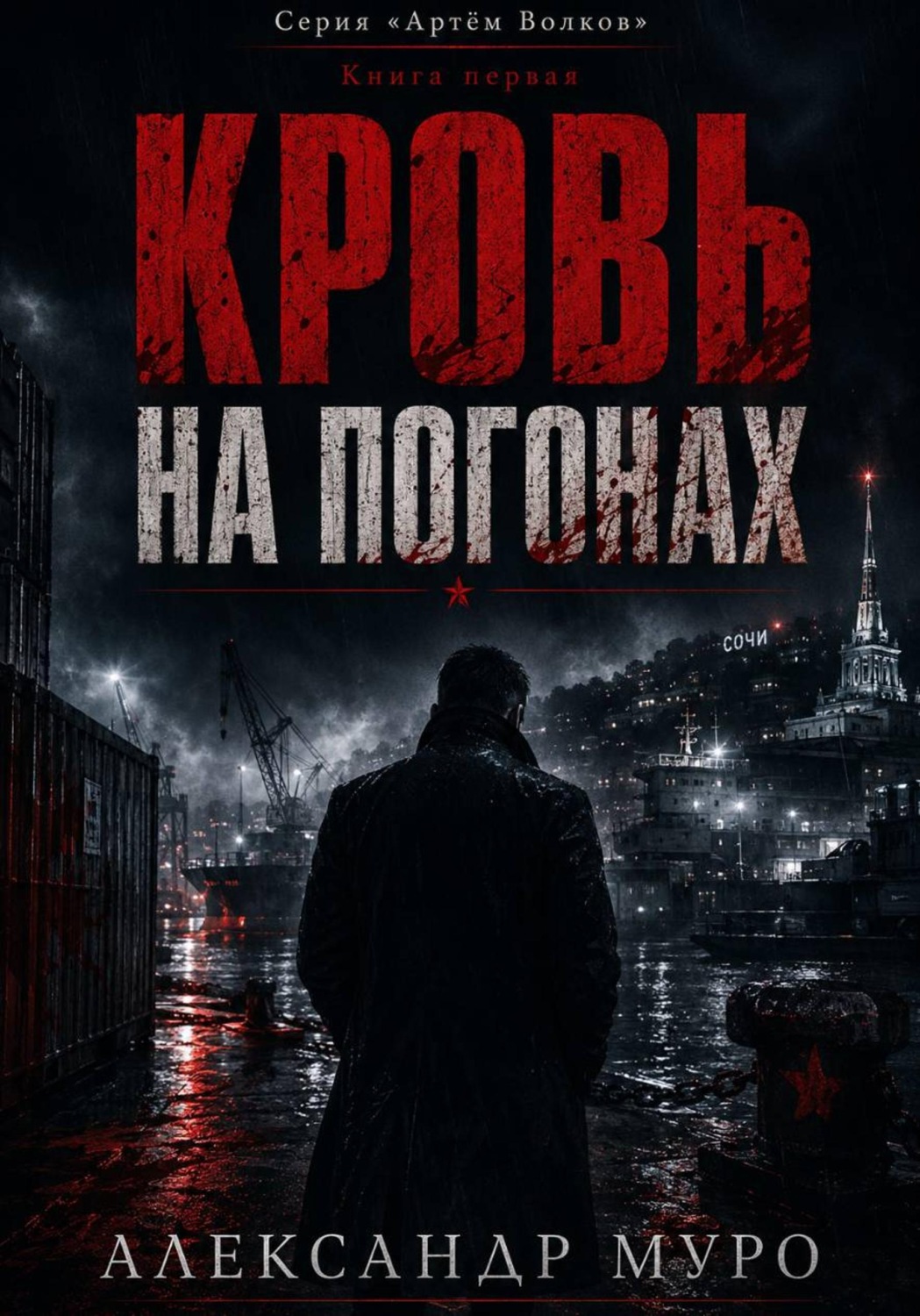 Обложка книги «Кровь на погонах»