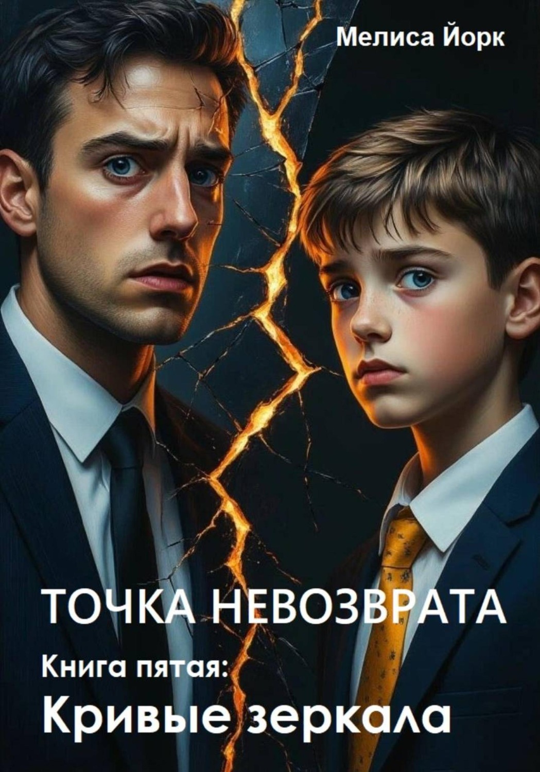 Обложка книги «Точка невозврата. Книга пятая: Кривые зеркала»