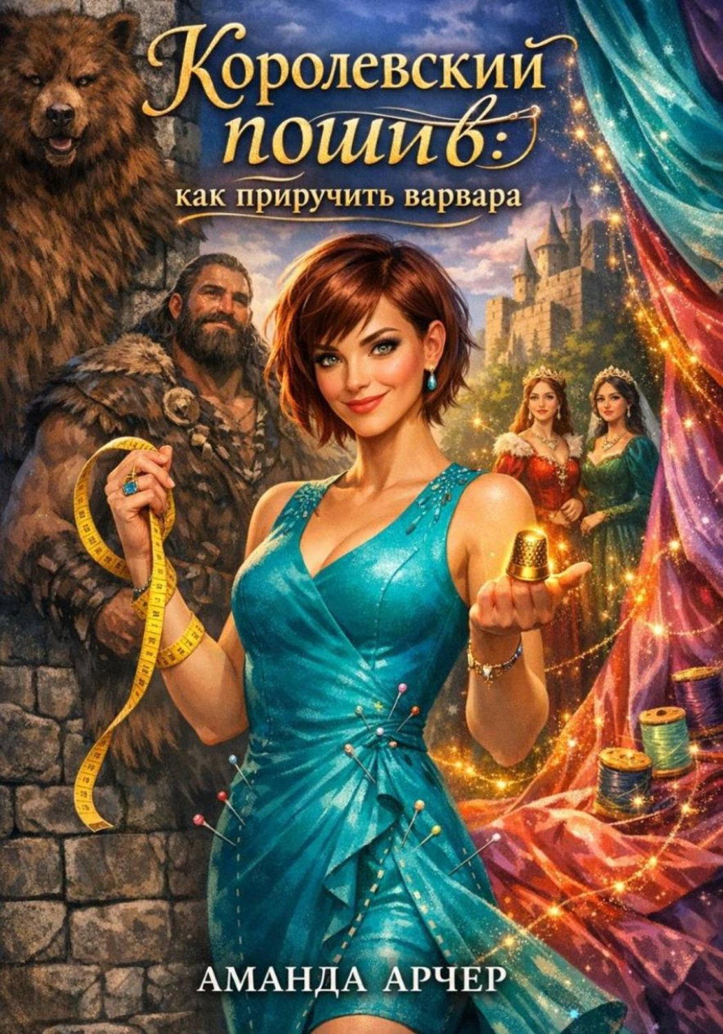 Обложка книги «Королевский пошив: как приручить варвара»
