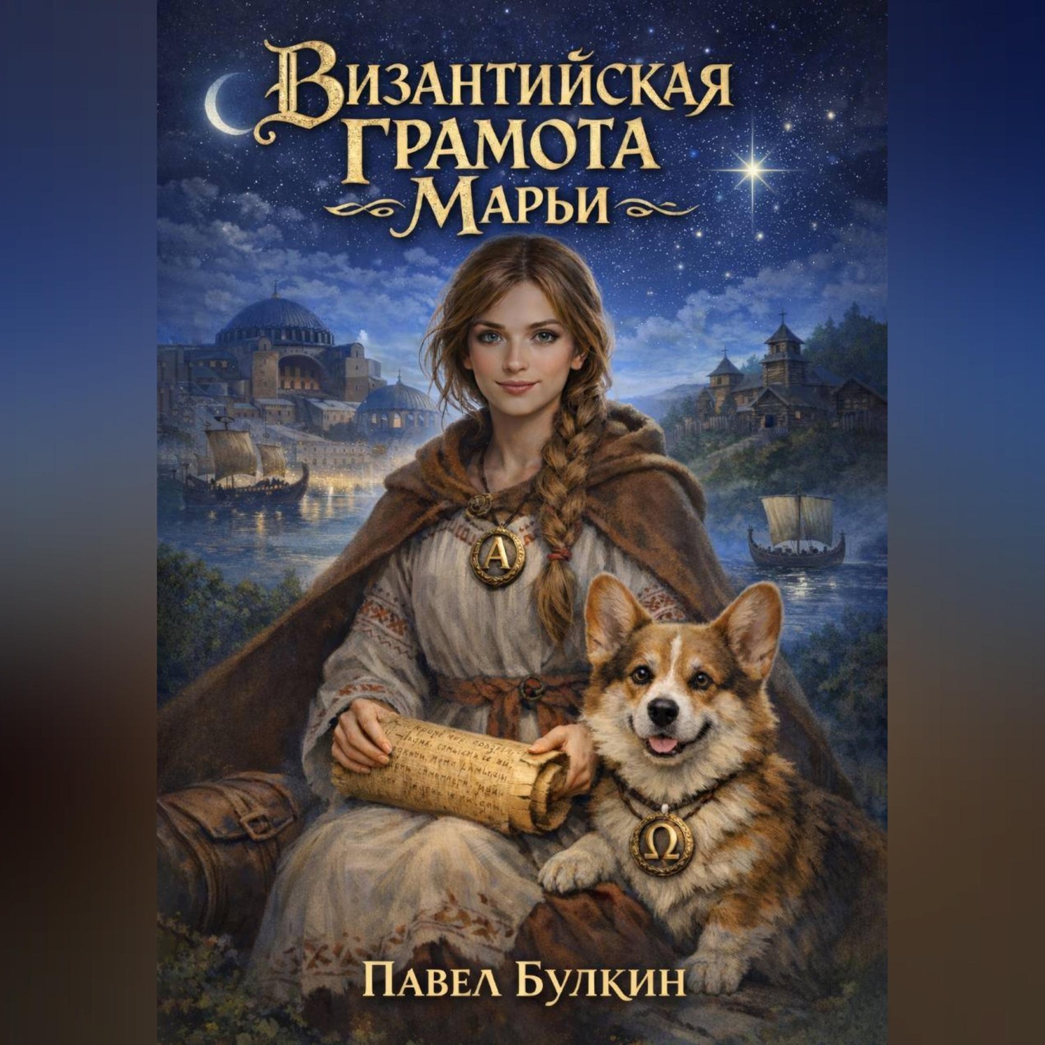 Обложка книги «Византийская грамота Марьи»