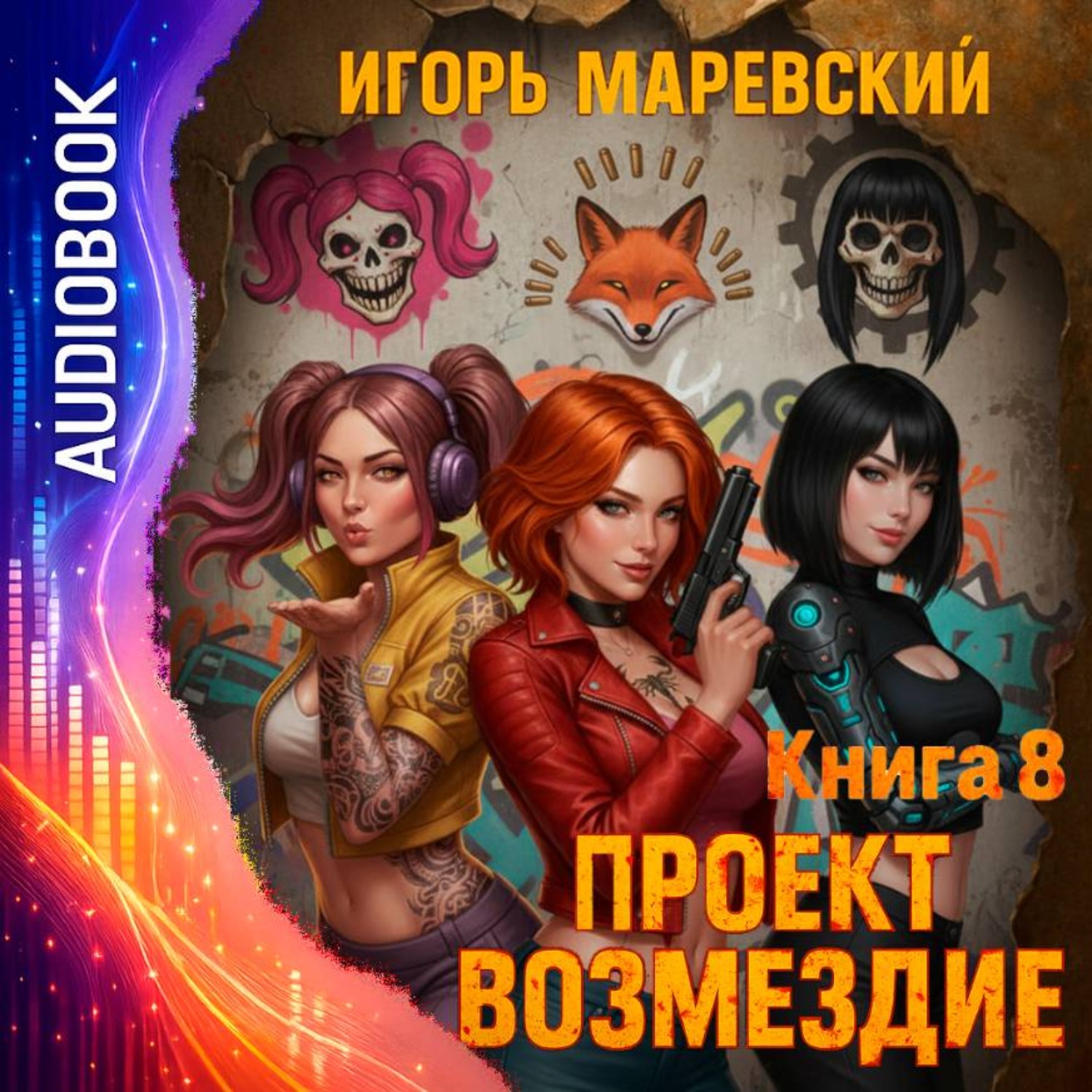 Обложка книги «Проект Возмездие. Аудио 8»