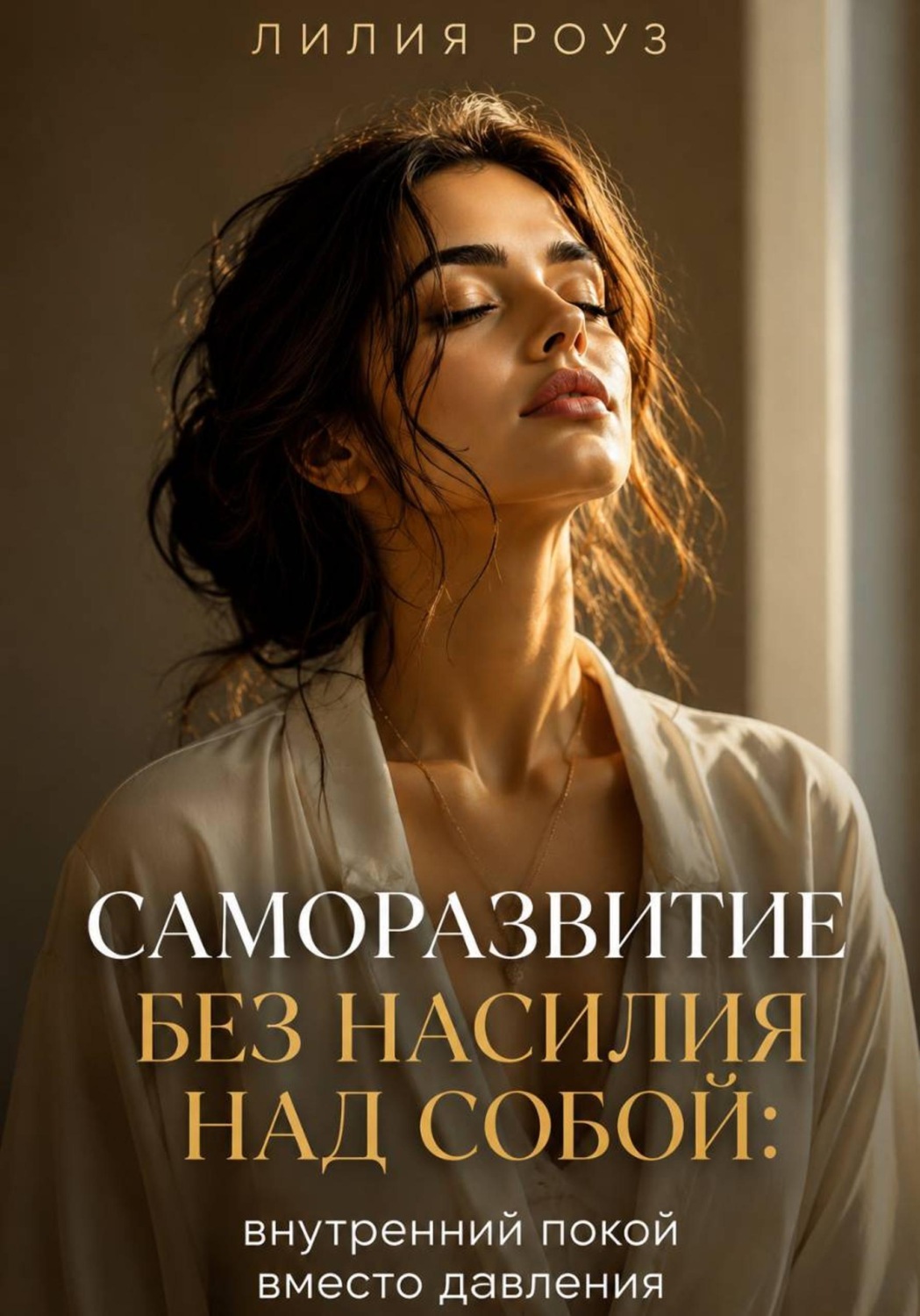 Обложка книги «Саморазвитие без насилия над собой: внутренний покой вместо давления»
