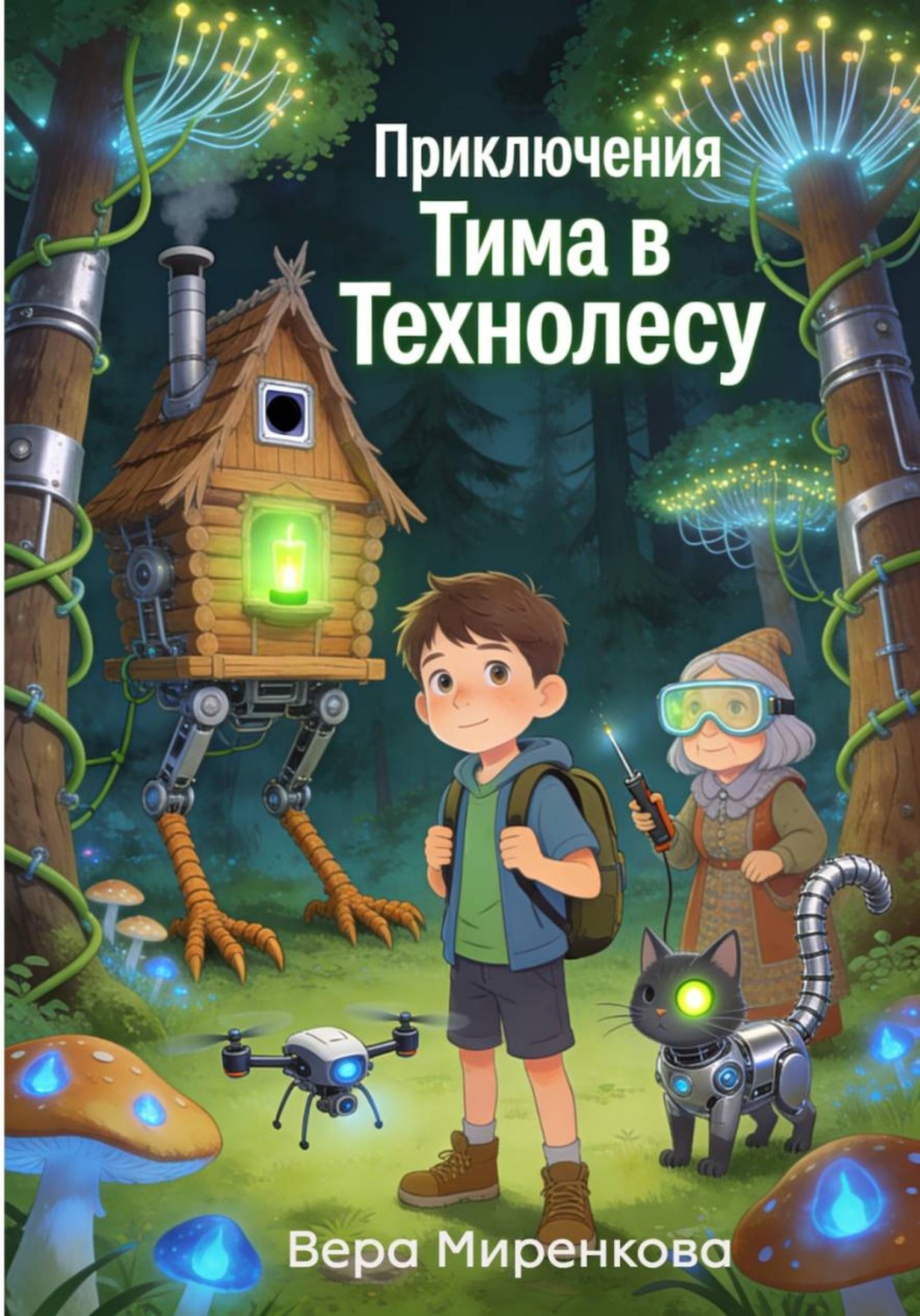 Обложка книги «Приключения Тима в Технолесу»