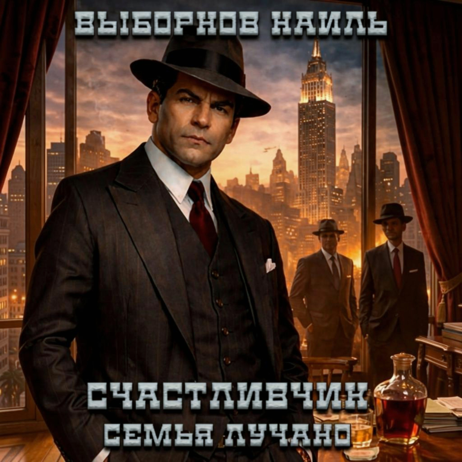 Обложка книги «Счастливчик. Семья Лучано»