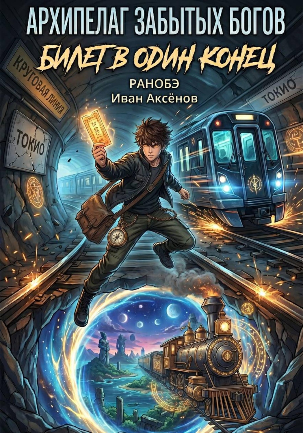 Обложка книги «Архипелаг Забытых Богов: Билет в один конец»