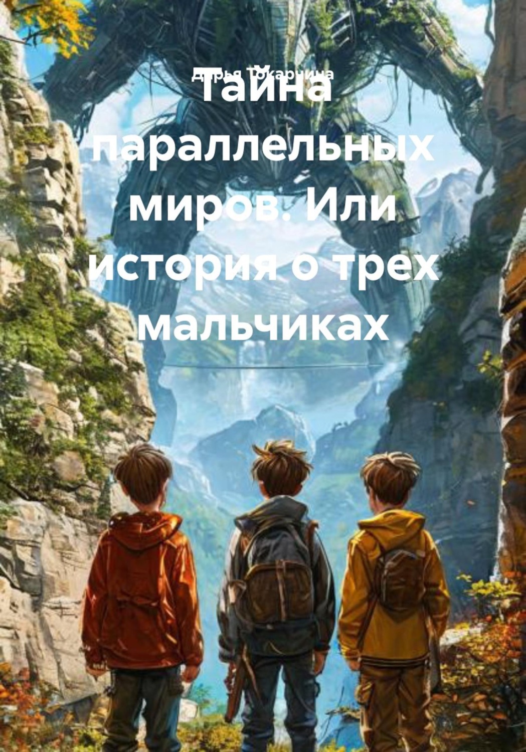 Обложка книги «Тайна параллельных миров, или История о трех мальчиках»