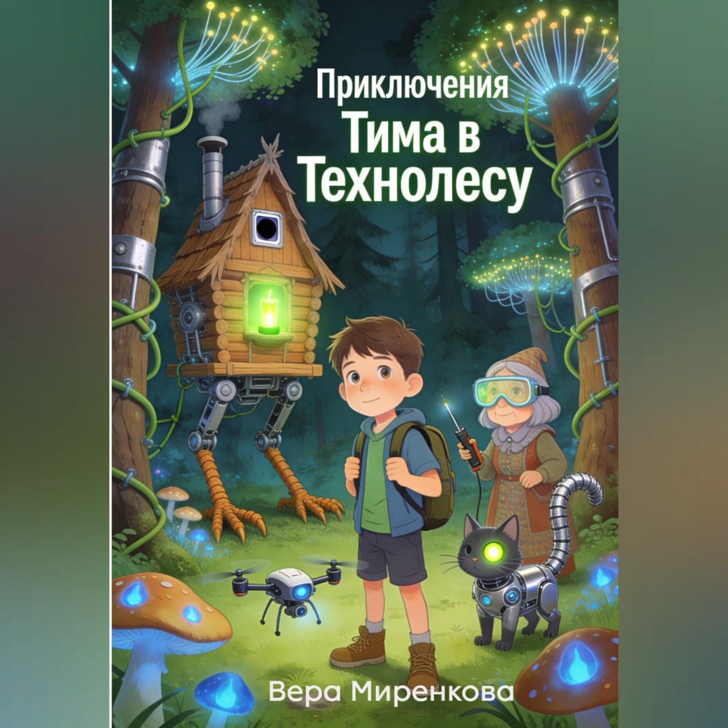 Обложка книги «Приключения Тима в Технолесу»