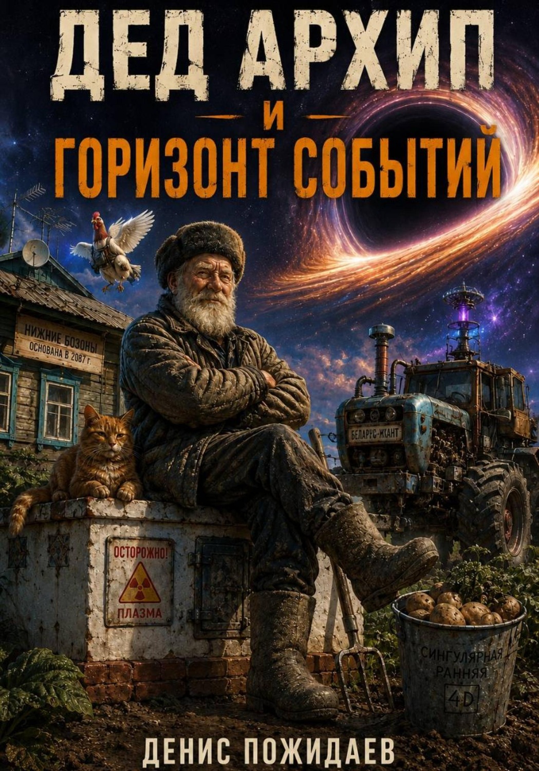 Обложка книги «Дед Архип и горизонт событий»