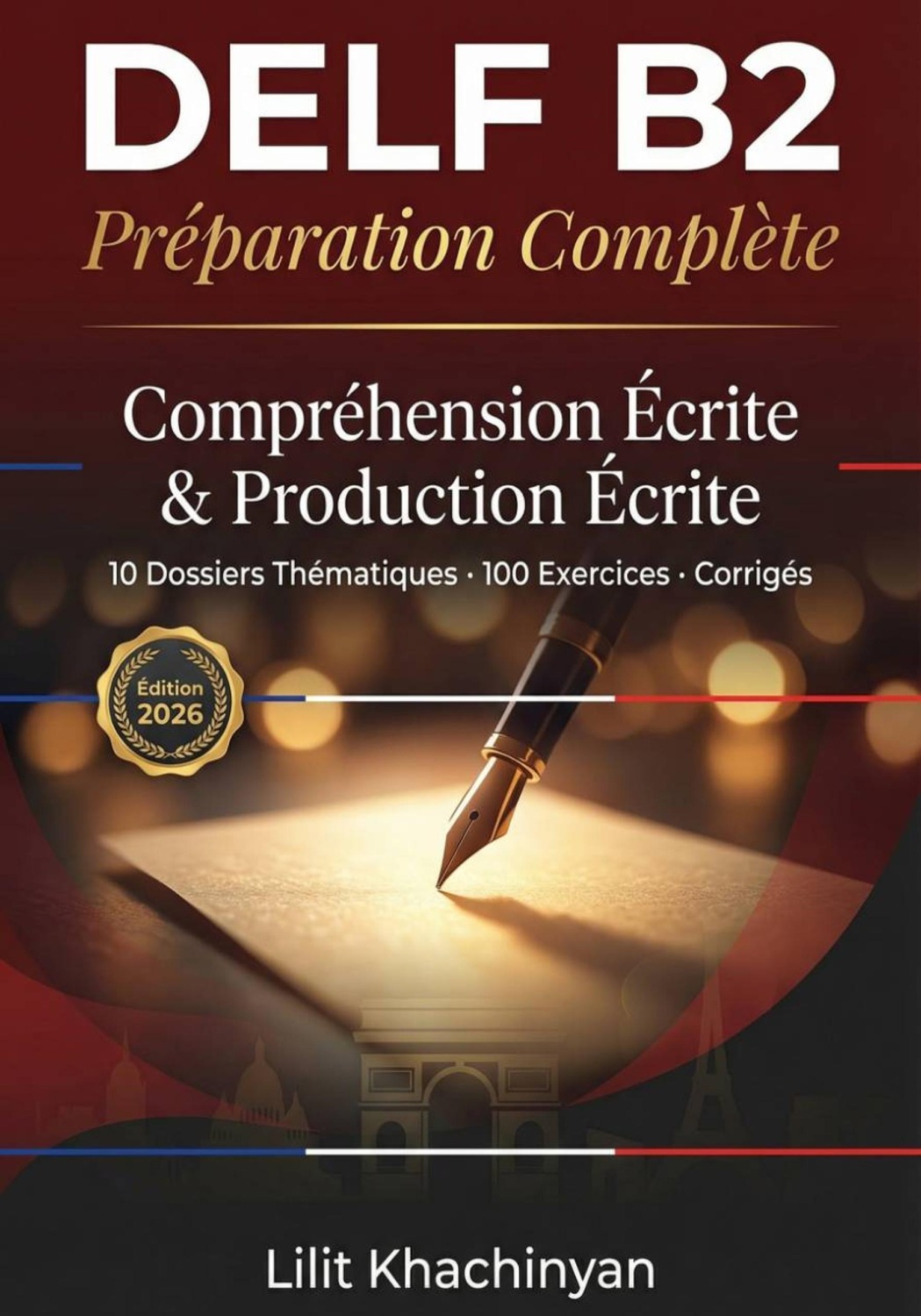 Обложка книги «Livre de Préparation au DELF B2. Compréhension écrite et production écrite»