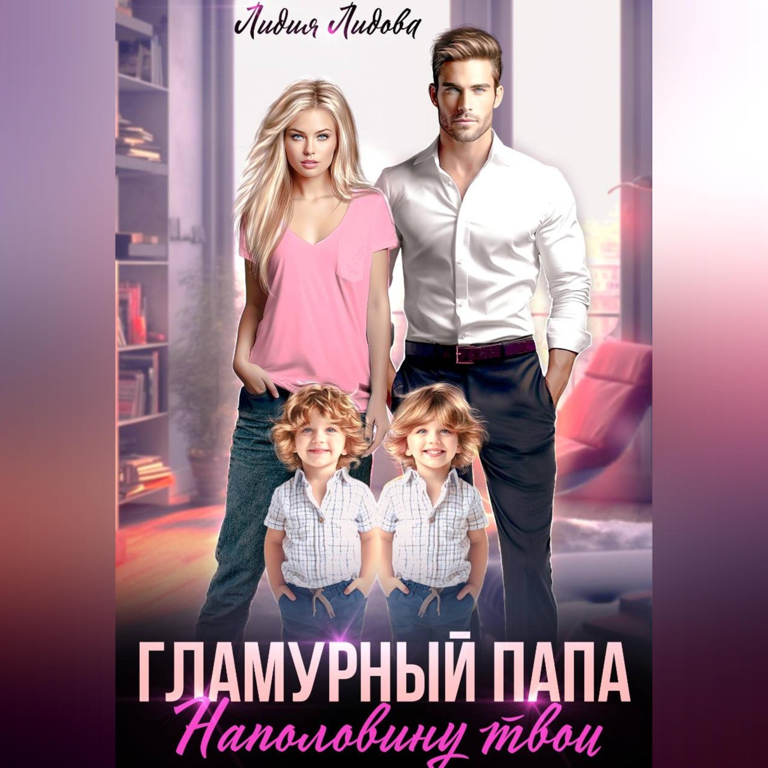 Обложка книги «Бывшие. Гламурный папа. Наполовину твои»