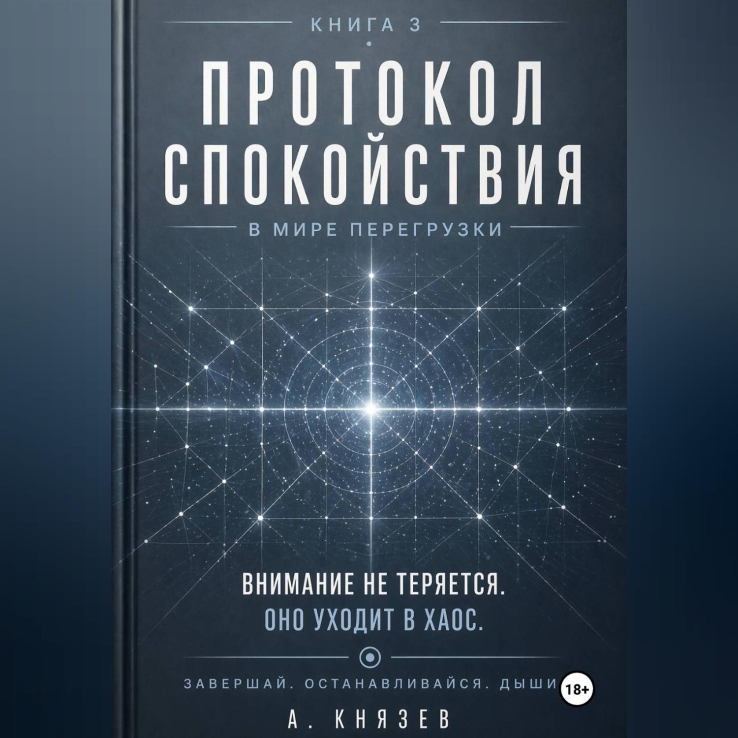 Обложка книги «Протокол спокойствия в мире перегрузки»