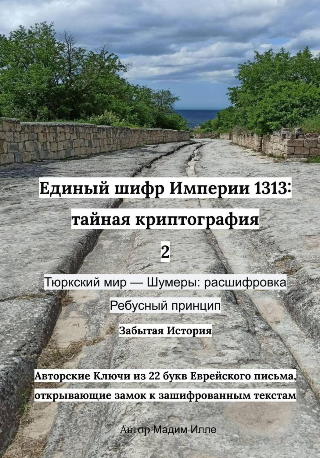 Обложка книги «Единый шифр Империи 1313: тайная криптография 2 Тюркский мир — Шумеры: расшифровка Ребусный принцип»