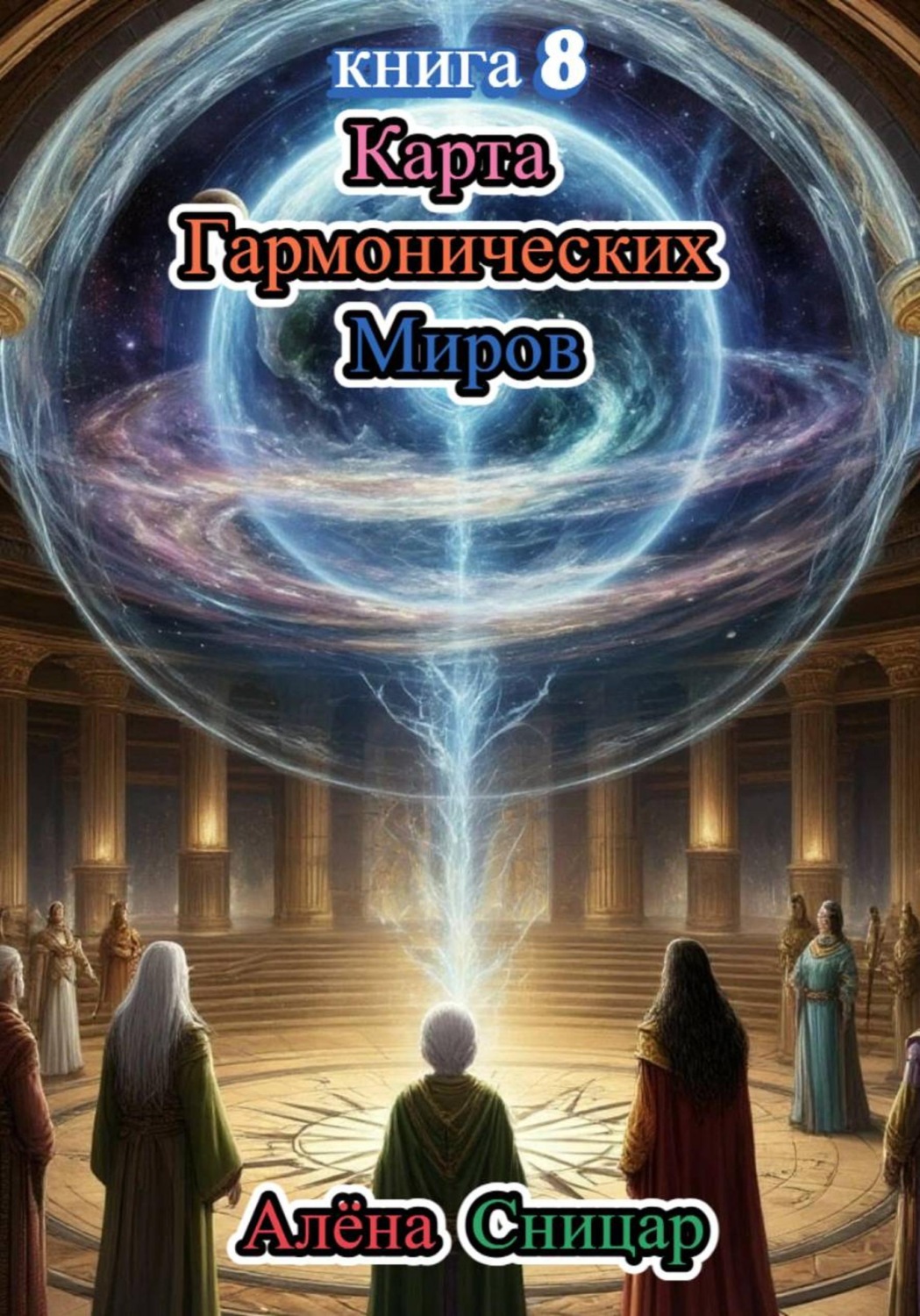 Обложка книги «Карта Гармонических Миров - книга 8»