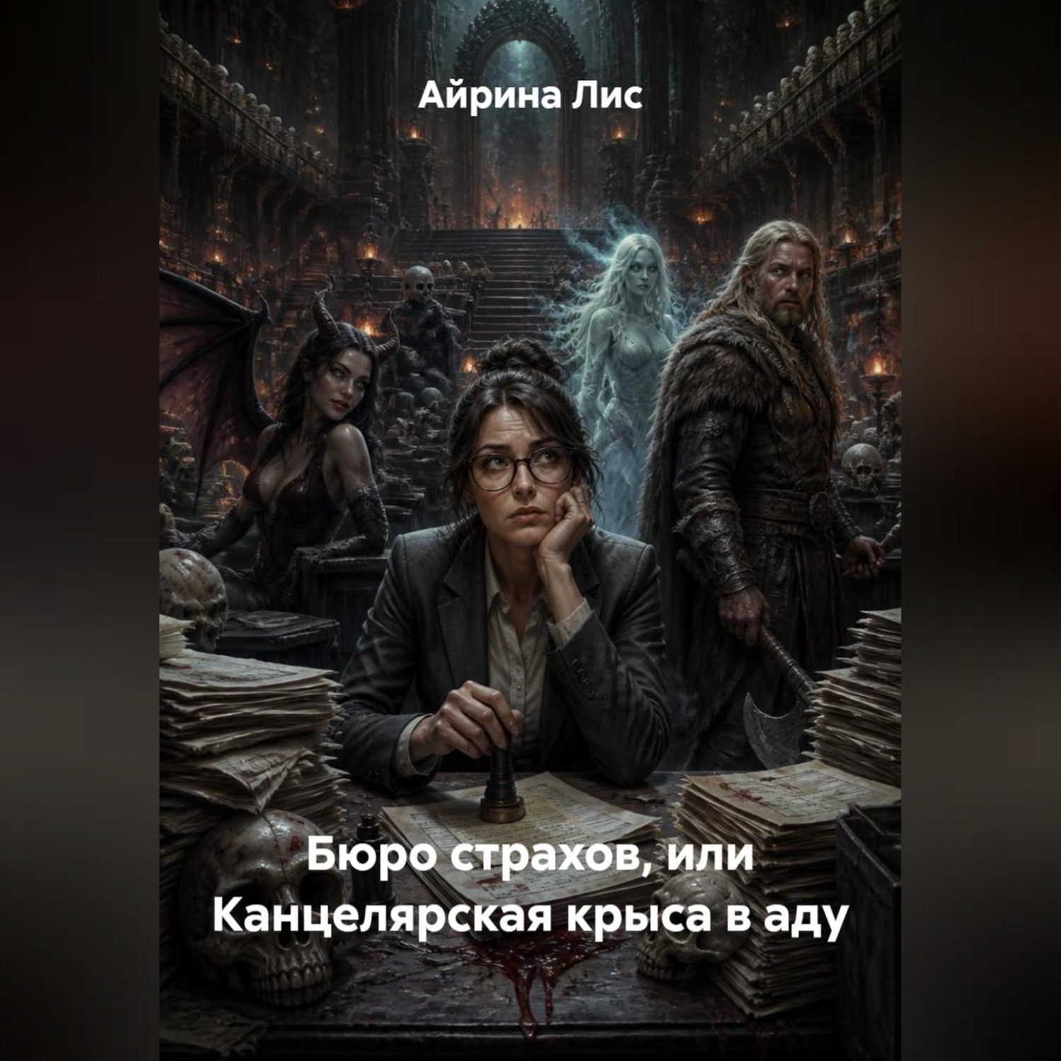 Обложка книги «Бюро страхов, или Канцелярская крыса в аду»