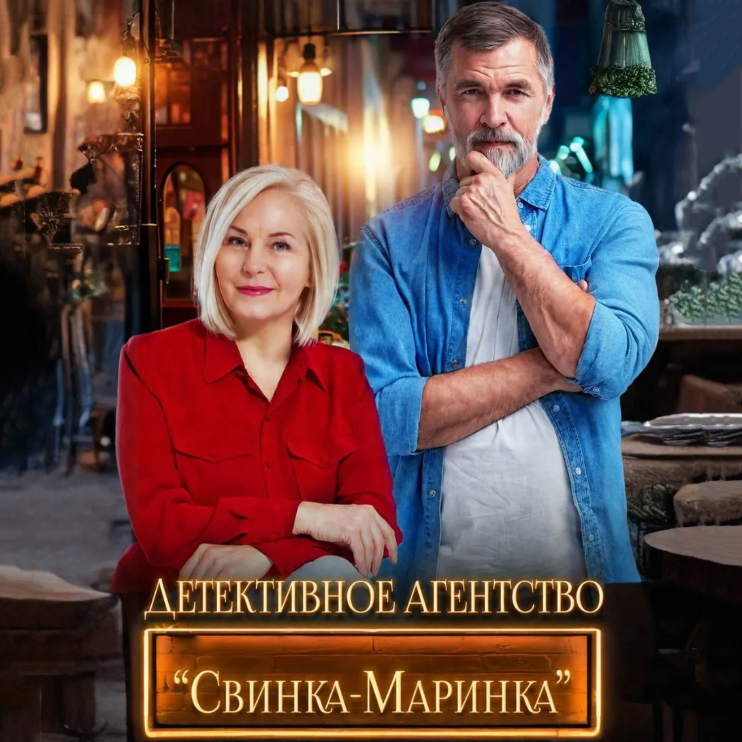Обложка книги «Детективное агентство «Свинка-Маринка»»