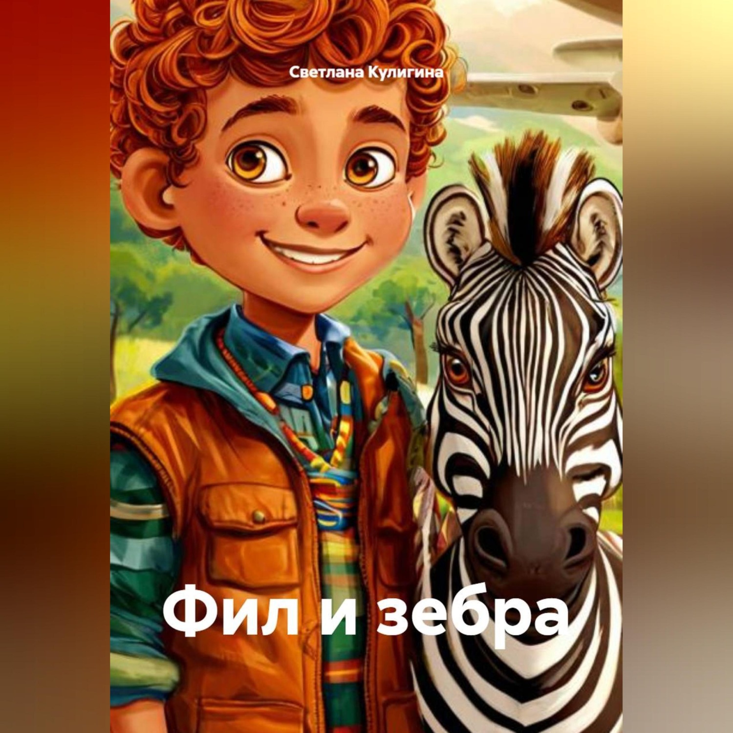 Обложка книги «Фил и зебра»