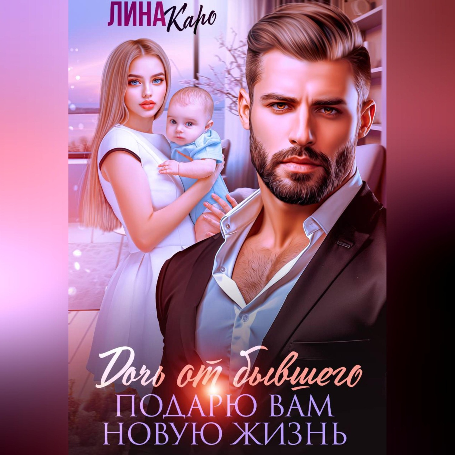 Обложка книги «Дочь от бывшего. Подарю вам новую жизнь»