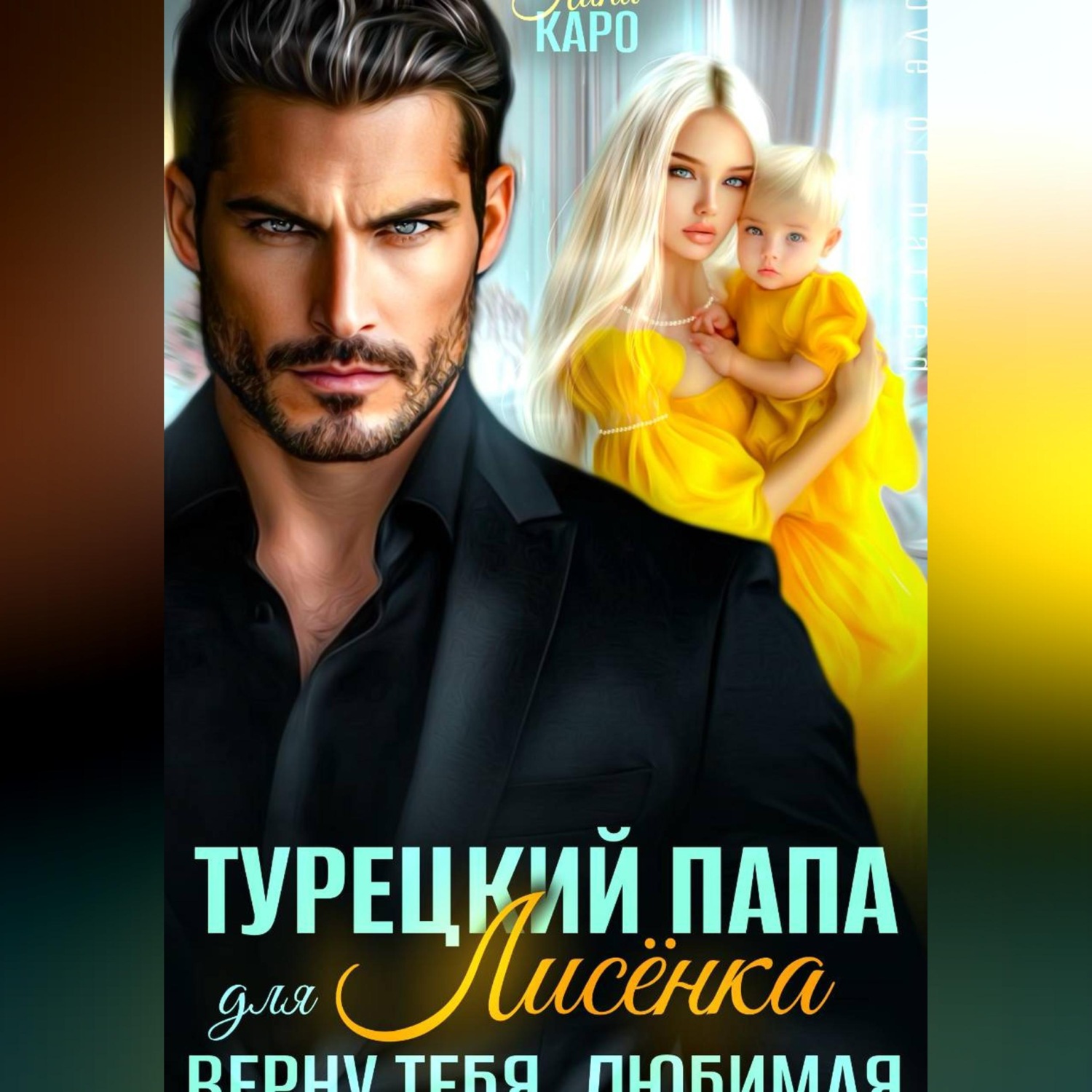 Обложка книги «Турецкий папа для Лисёнка. Верну тебя, любимая»