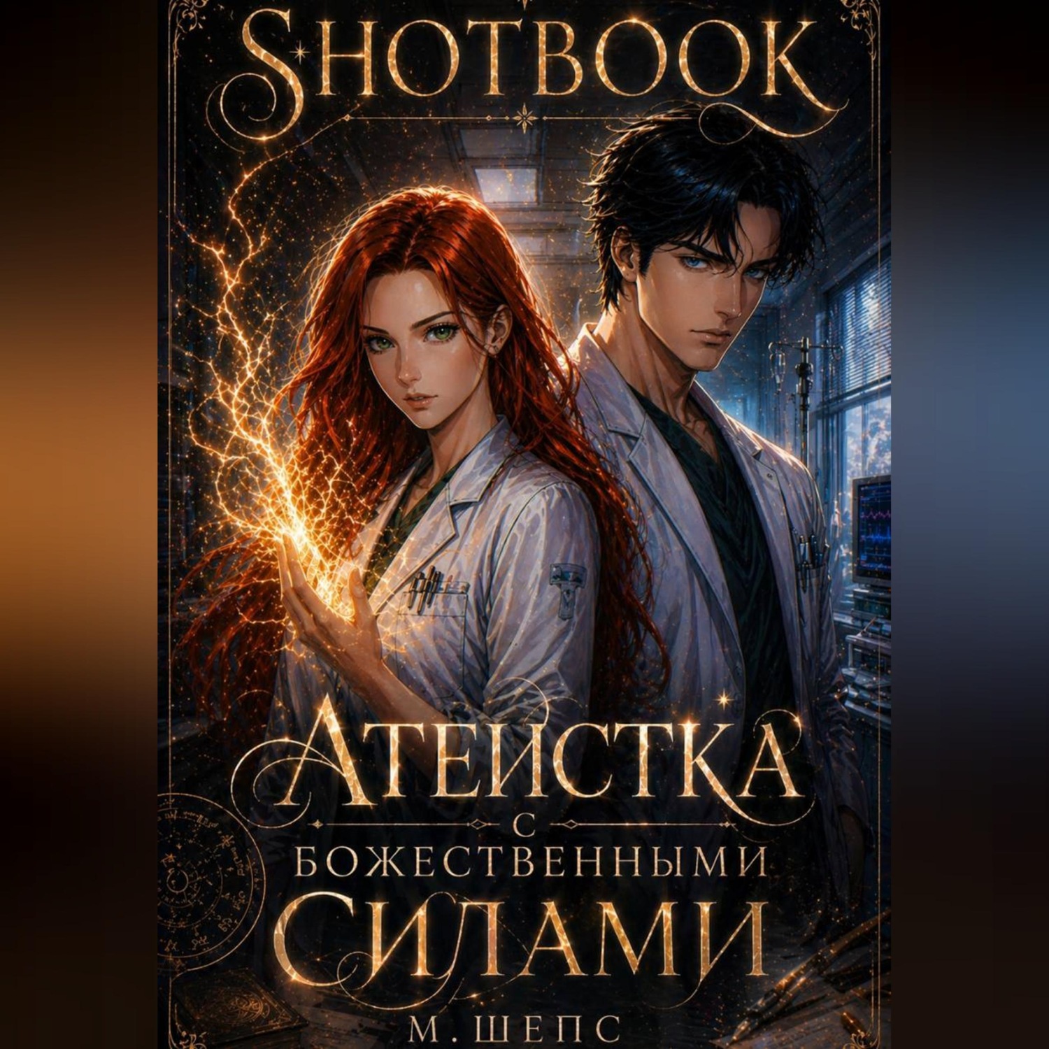 Обложка книги «Атеистка с божественными силами»