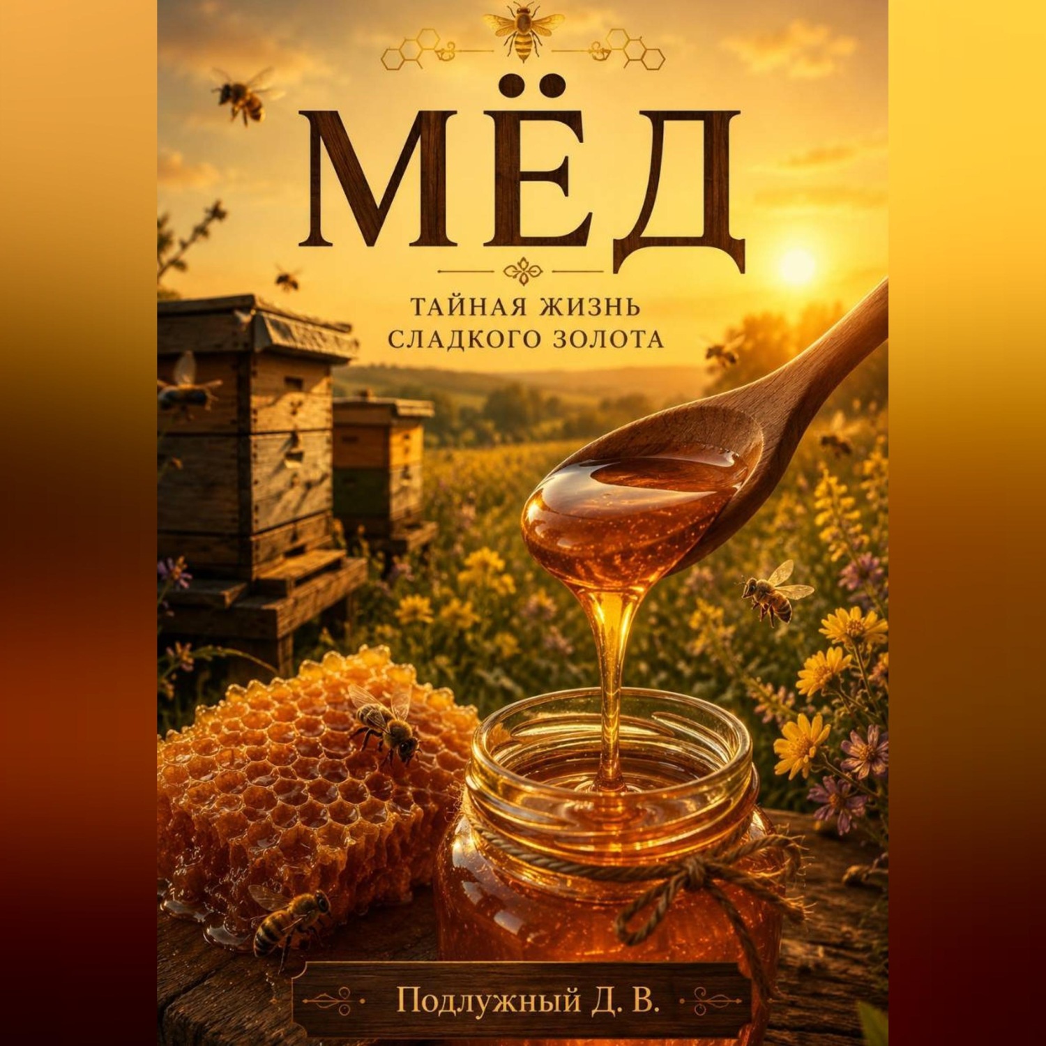 Обложка книги «Мёд. Тайная жизнь сладкого золота»