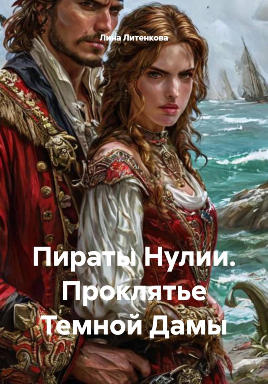 Обложка книги «Пираты Нулии. Проклятье Темной Дамы»