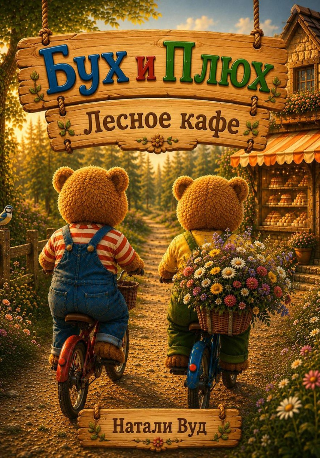 Обложка книги «Бух и Плюх. Лесное кафе»