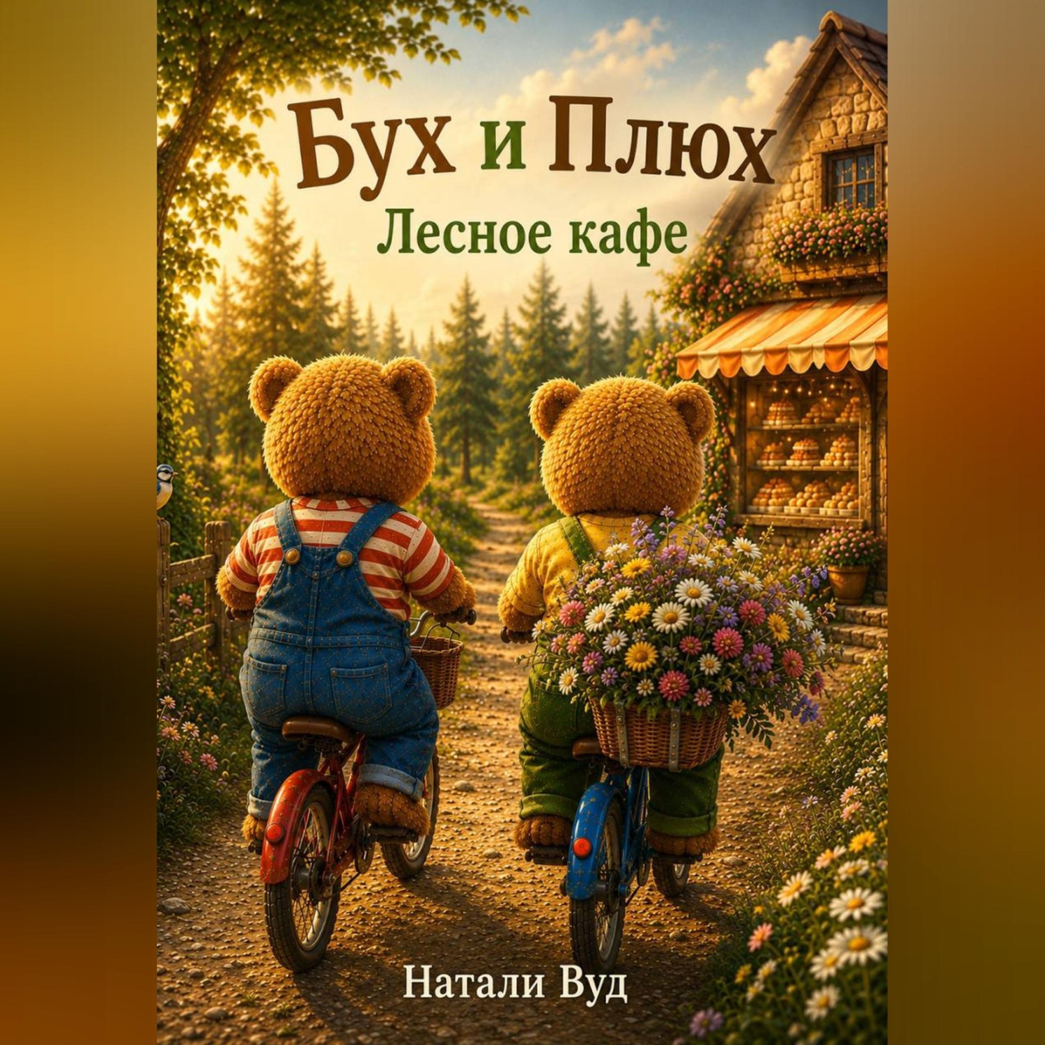 Обложка книги «Бух и Плюх. Лесное кафе»