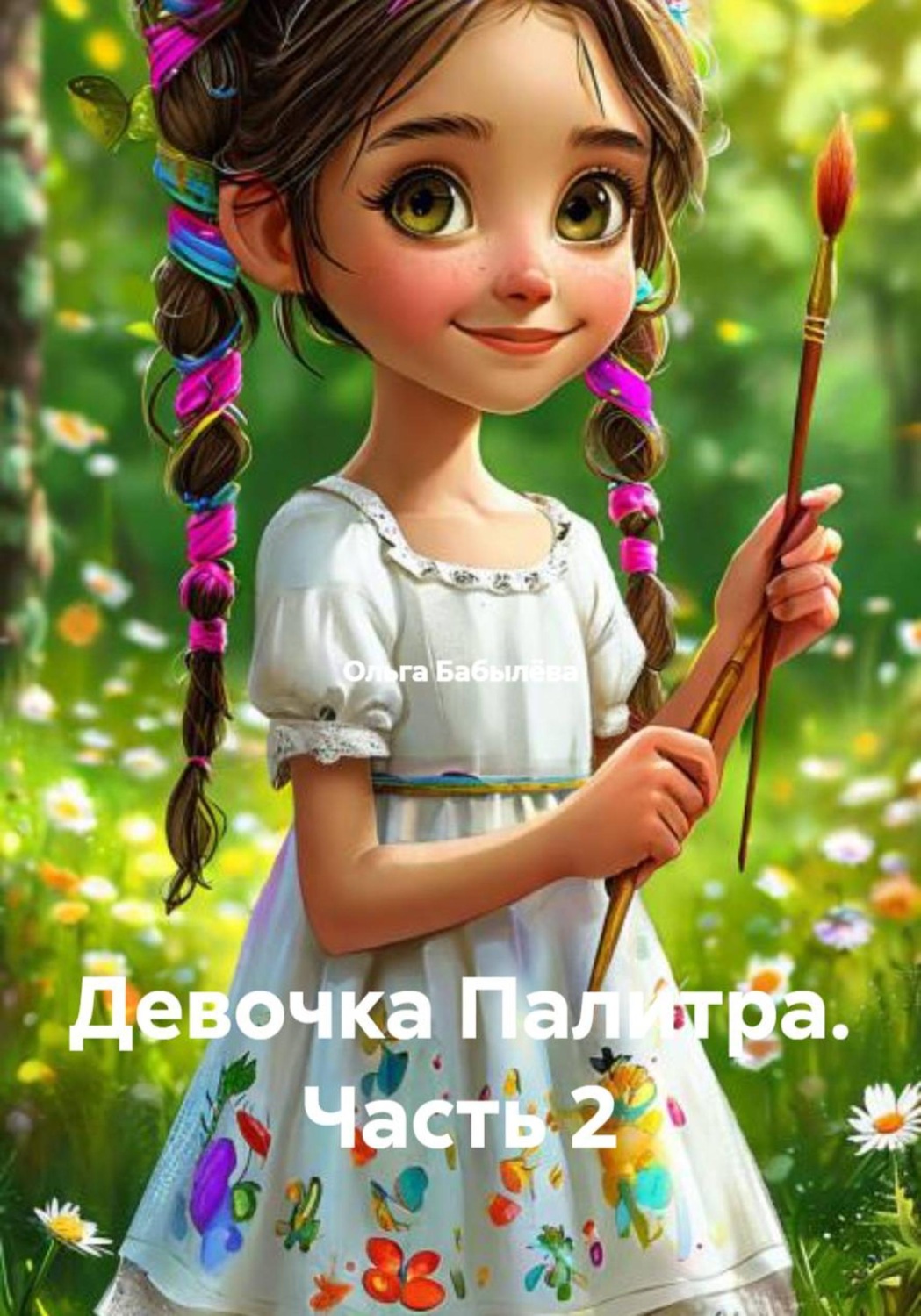 Обложка книги «Девочка Палитра. Часть 2»