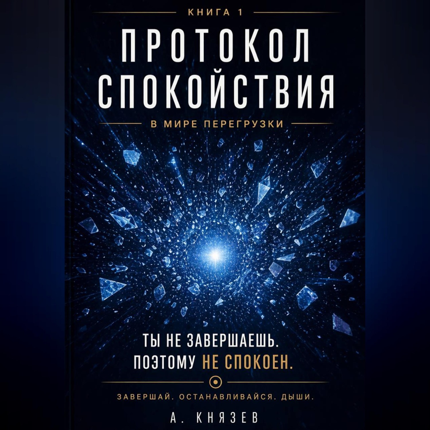 Обложка книги «Протокол спокойствия в мире перегрузки»