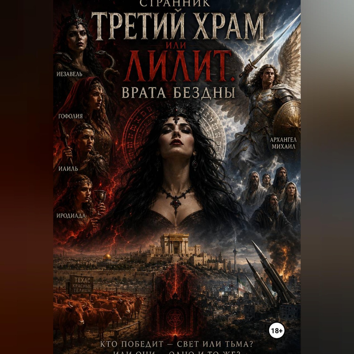 Обложка книги «Третий храм или Лилит. Врата бездны»