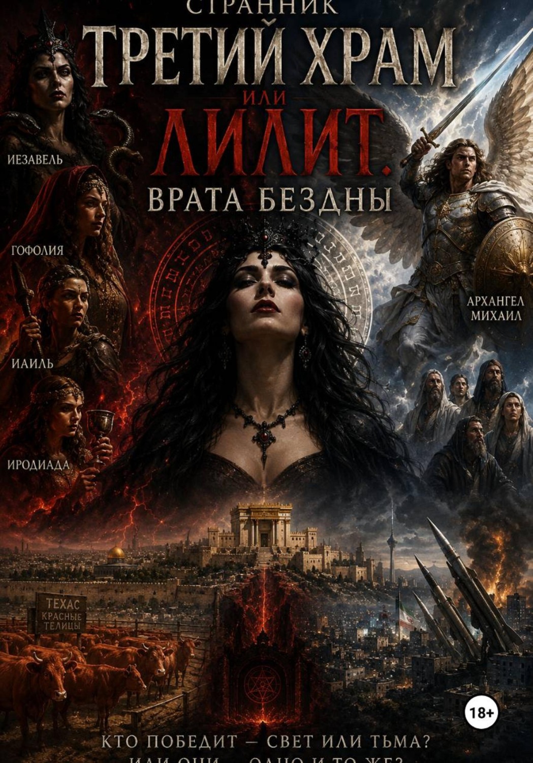 Обложка книги «Третий храм или Лилит. Врата бездны»