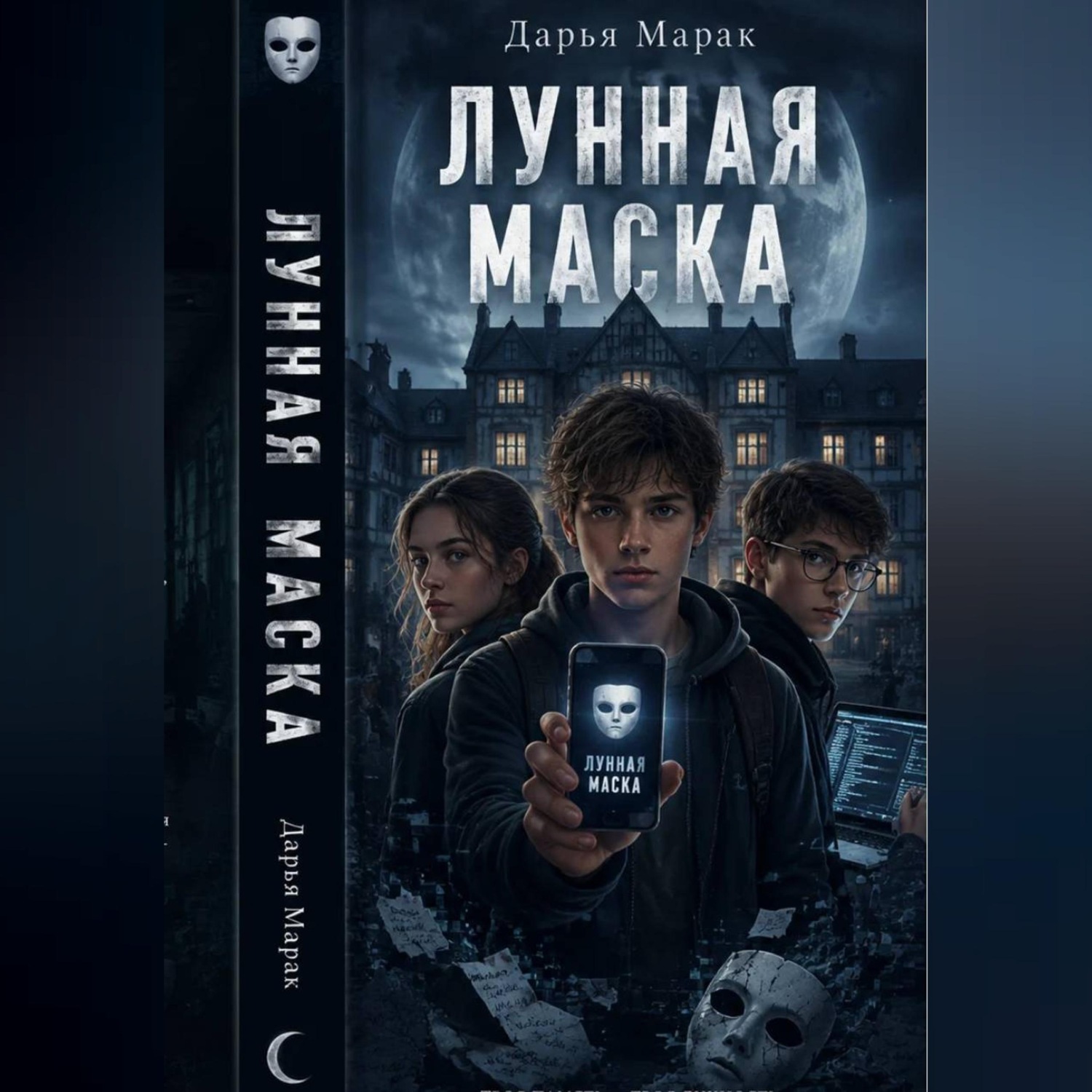 Обложка книги «Лунная маска»