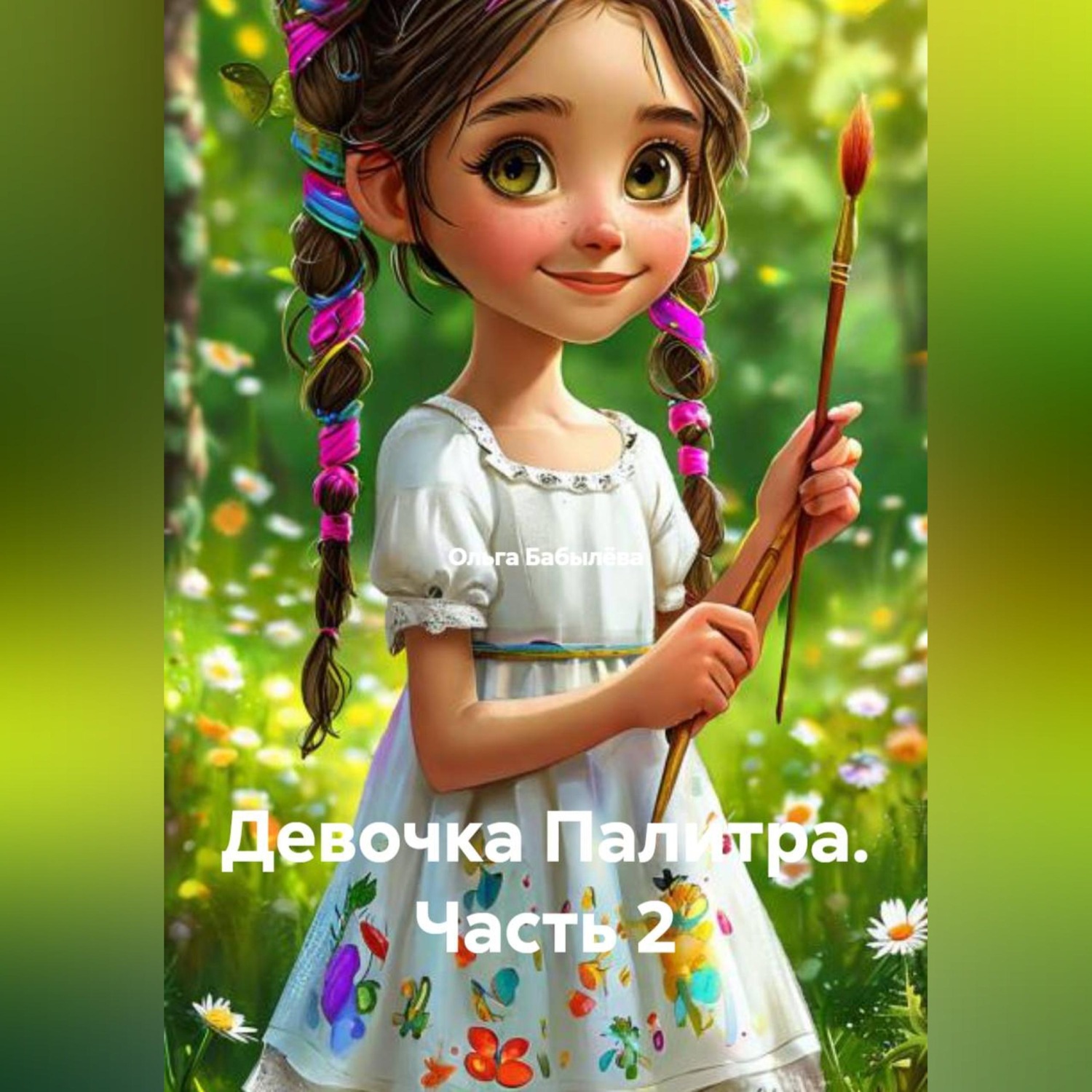 Обложка книги «Девочка Палитра часть 2»